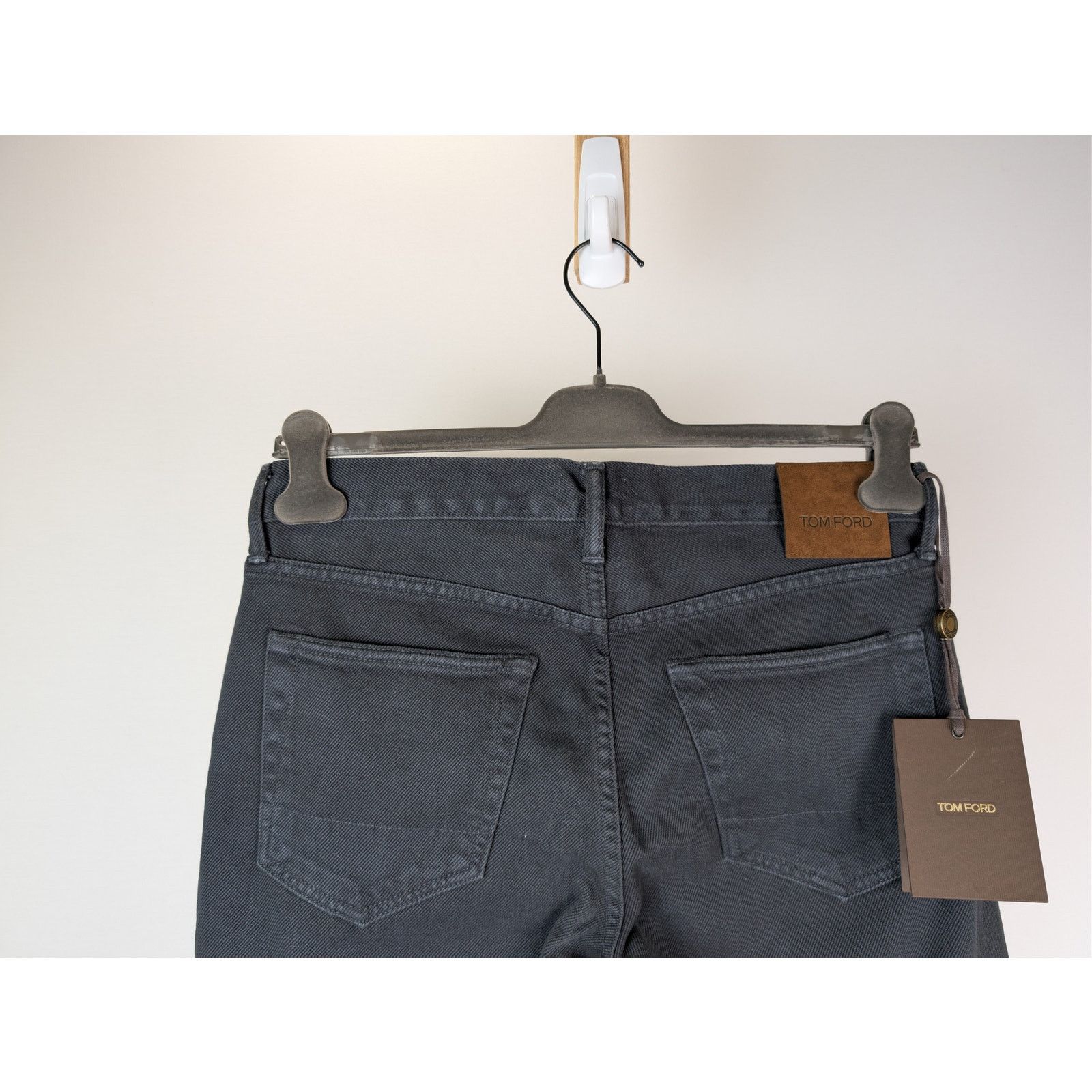 Tom Ford o1rshd1 Slim-Fit Denim Jeans in Dark Turquoise Blue Size US 31 - 12 Thumbnail
