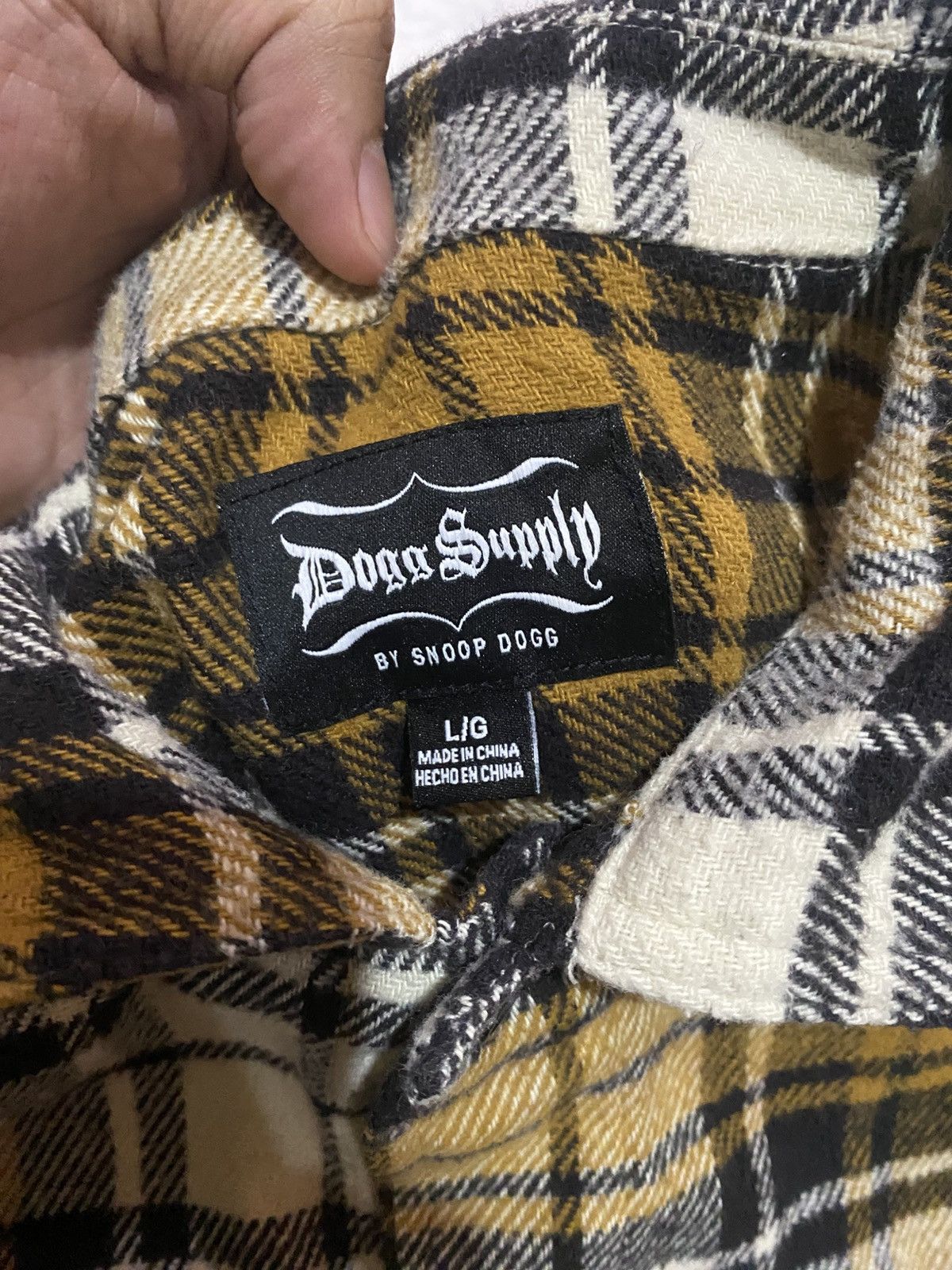 Snoop Dogg Snoop Dogg- Dogg Supply Longsleeve Flannel Size US L / EU 52-54 / 3 - 3 Thumbnail