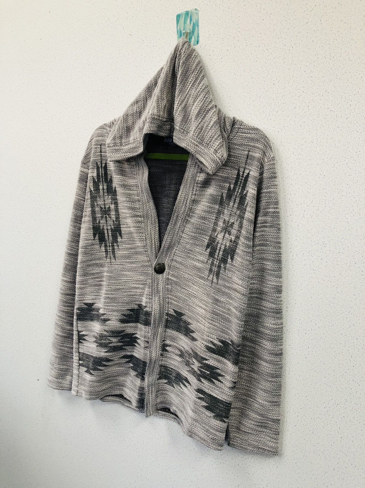 Old Navy Navy Jeans Tribal Patterned Knitwear Size US M / EU 48-50 / 2 - 3 Thumbnail