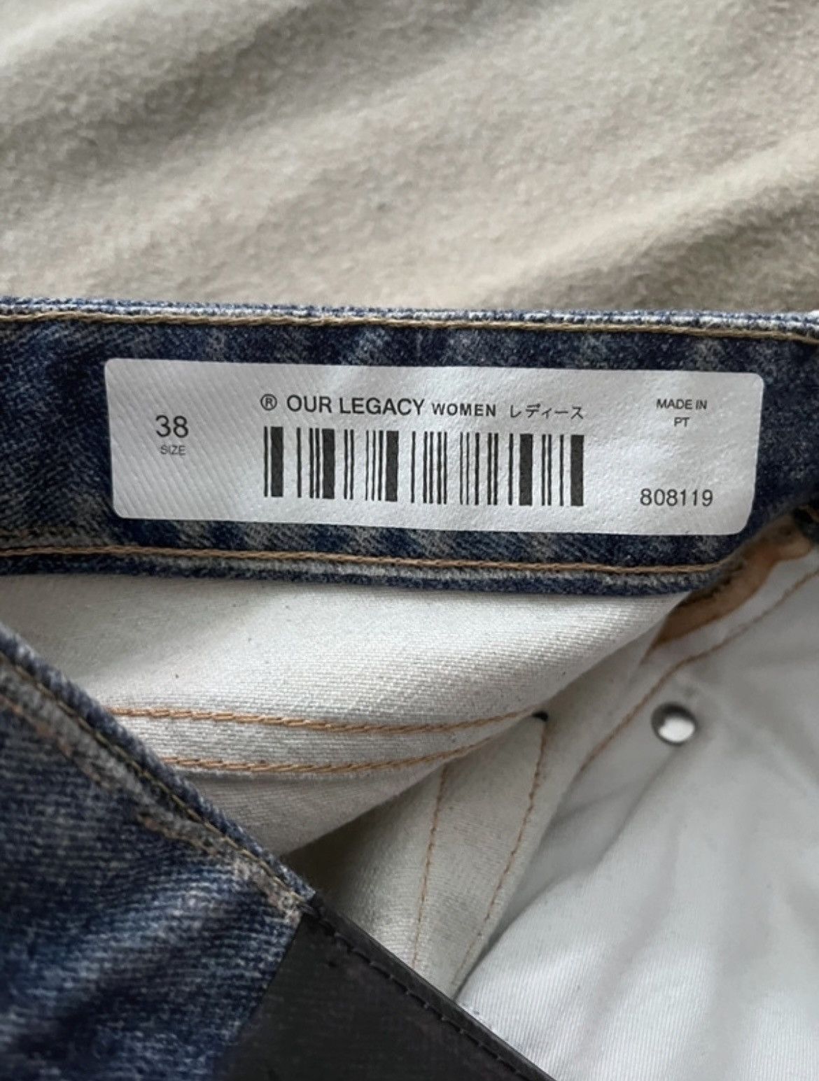 Our Legacy Our Legacy trompe l'oeil jeans Size US 30 / EU 46 - 7 Thumbnail