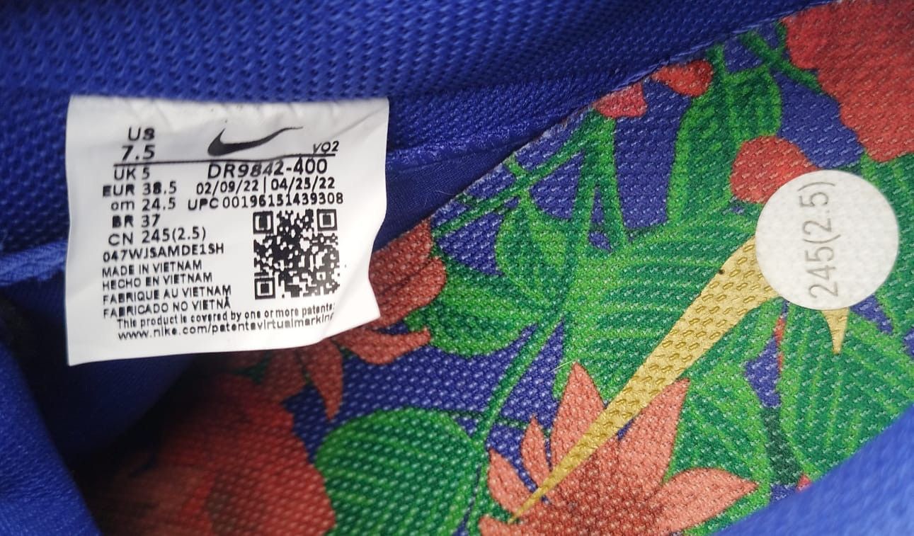 Nike Shoes Nike Air Force 1 Low Lxx Serena Williams Lapis Size US 7.5 / IT 37.5 - 8 Thumbnail