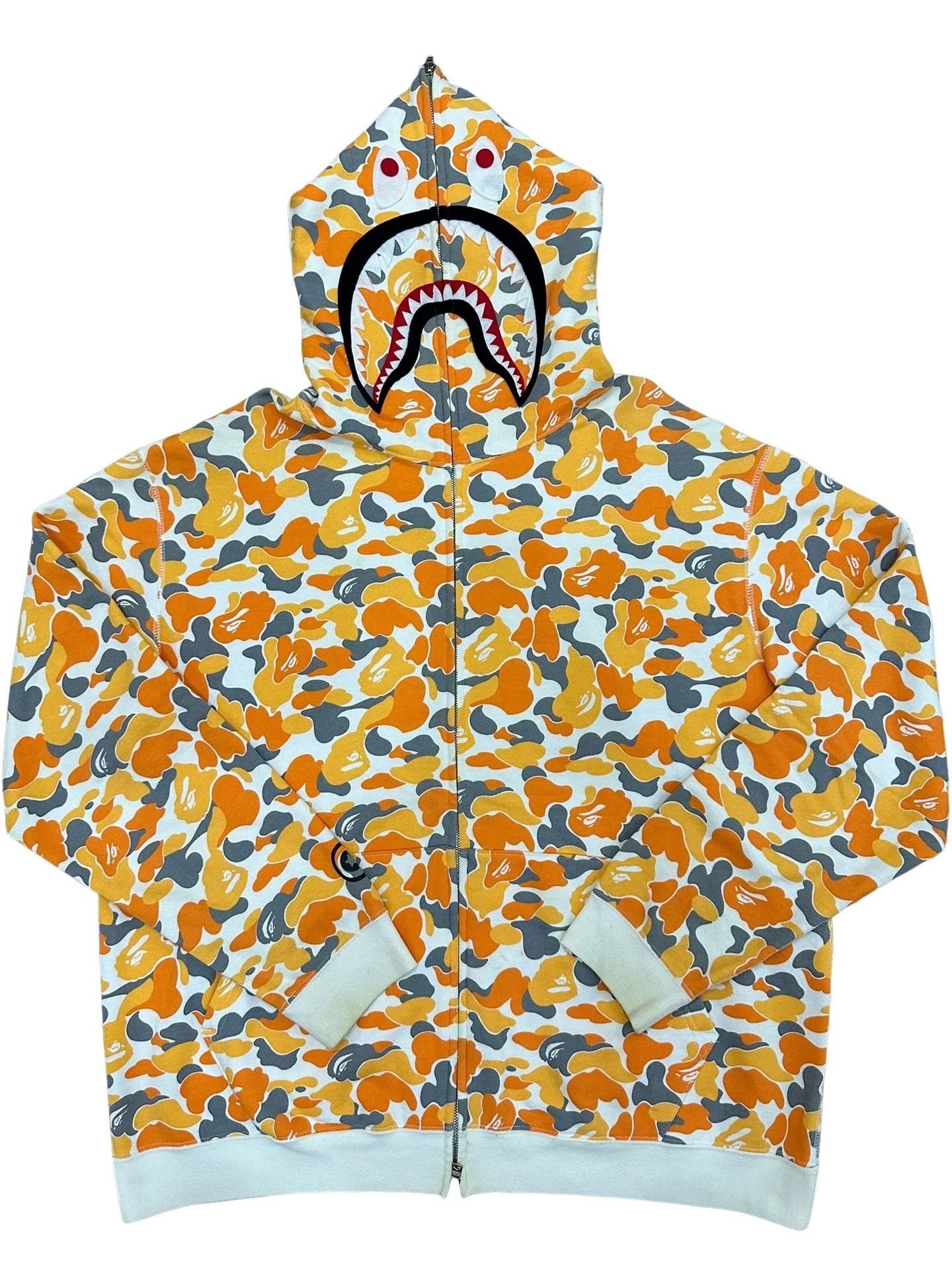 Bape A Bathing Ape Camo Shark Hoodie Size XL Size US XL / EU 56 / 4 - 1 Thumbnail