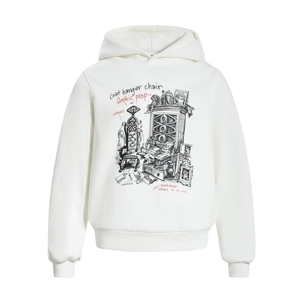 Vintage Men's loose casual American cartoon print hoodie Size US M / EU 48-50 / 2 - 1 Thumbnail