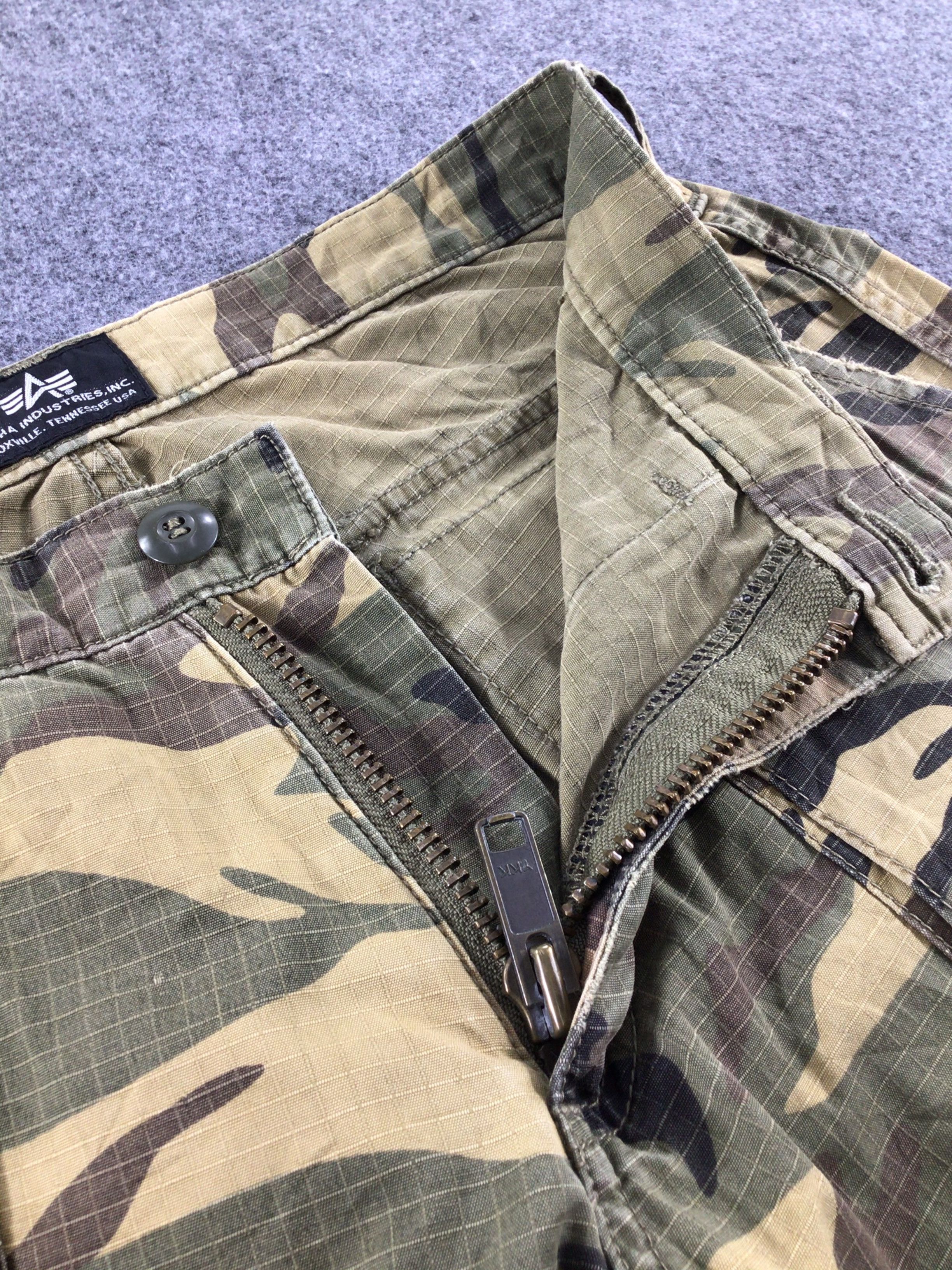 Alpha Industries Alpa Industries Camo Multipocket Cargo Pant -J268 Size US 30 / EU 46 - 6 Thumbnail