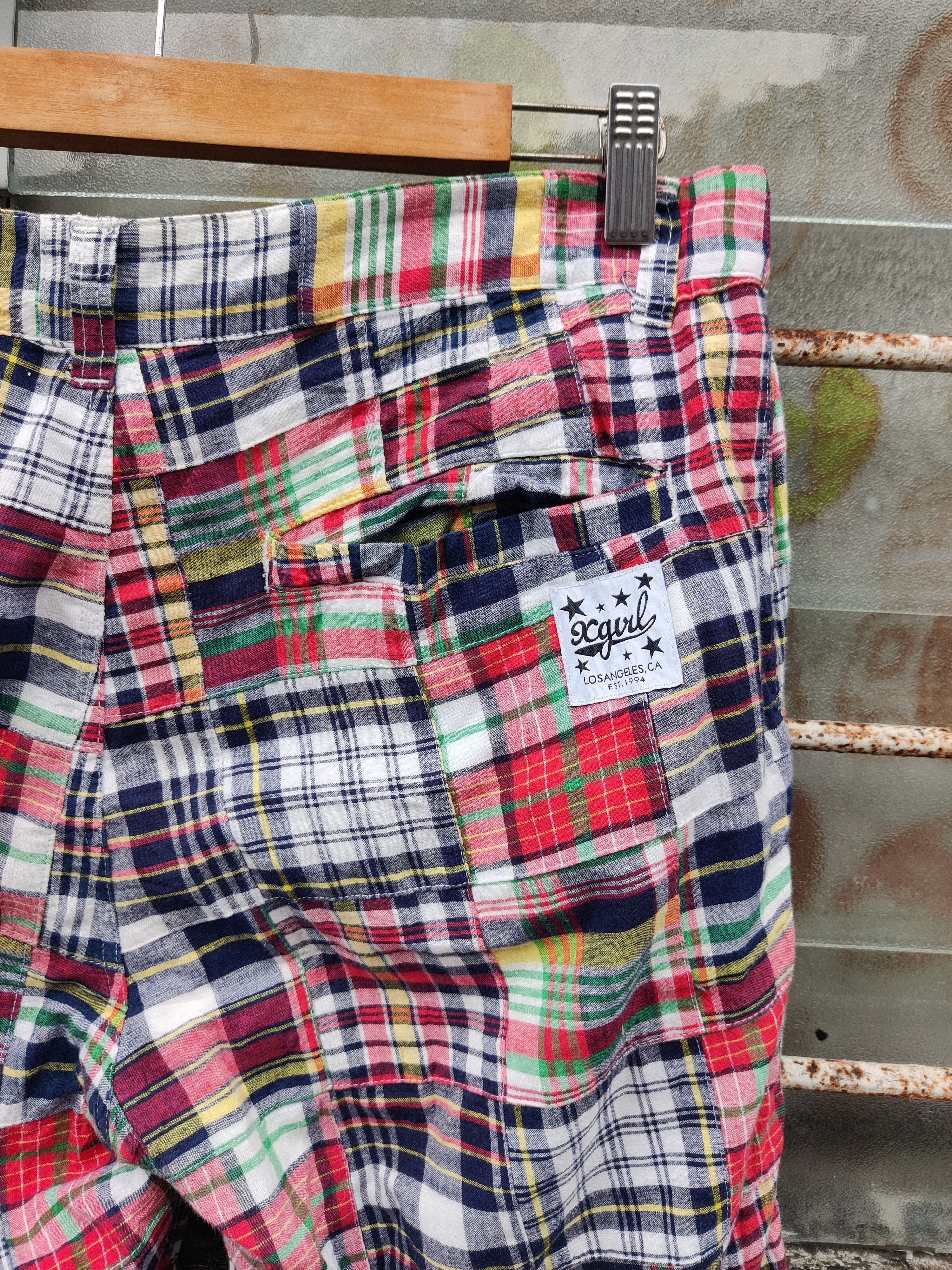 Japanese Brand Vintage X-Girl Blondie Patchwork Pants Size US 30 / EU 46 - 6 Thumbnail