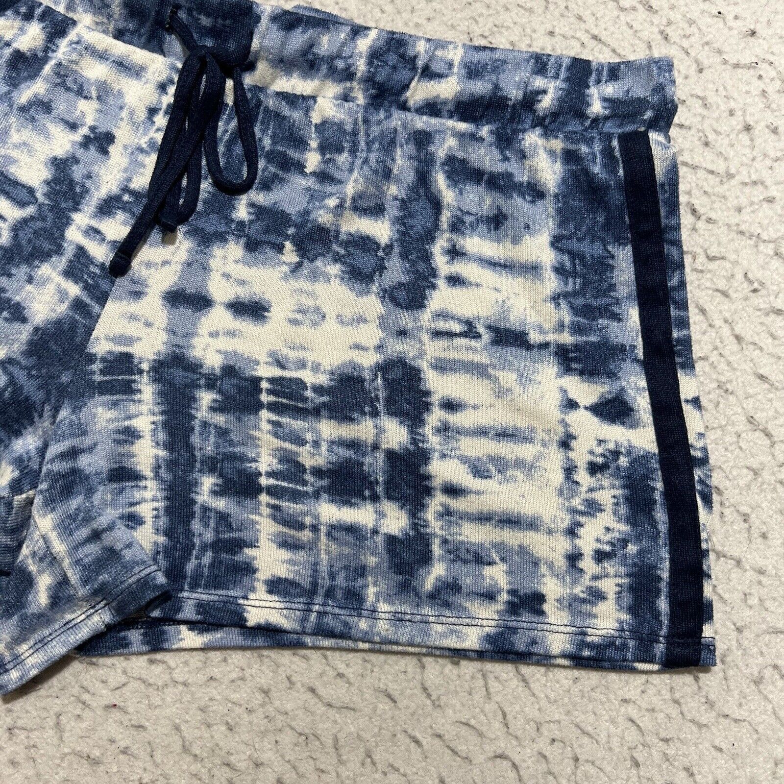 Lucky Brand Lucky Brand Sleep Shorts Light Blue Tie Dye Loungewear Size 34" / US 12 / IT 48 - 3 Thumbnail