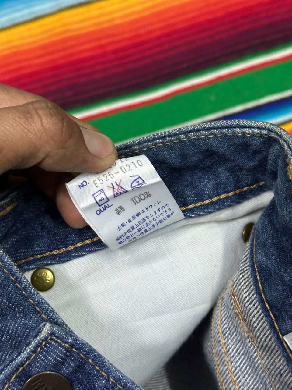 Le Grande Bleu (L.G.B.) 💥 EDWIN💥Japanese Brand Edwin international basic 💥 Size US 31 - 8 Thumbnail