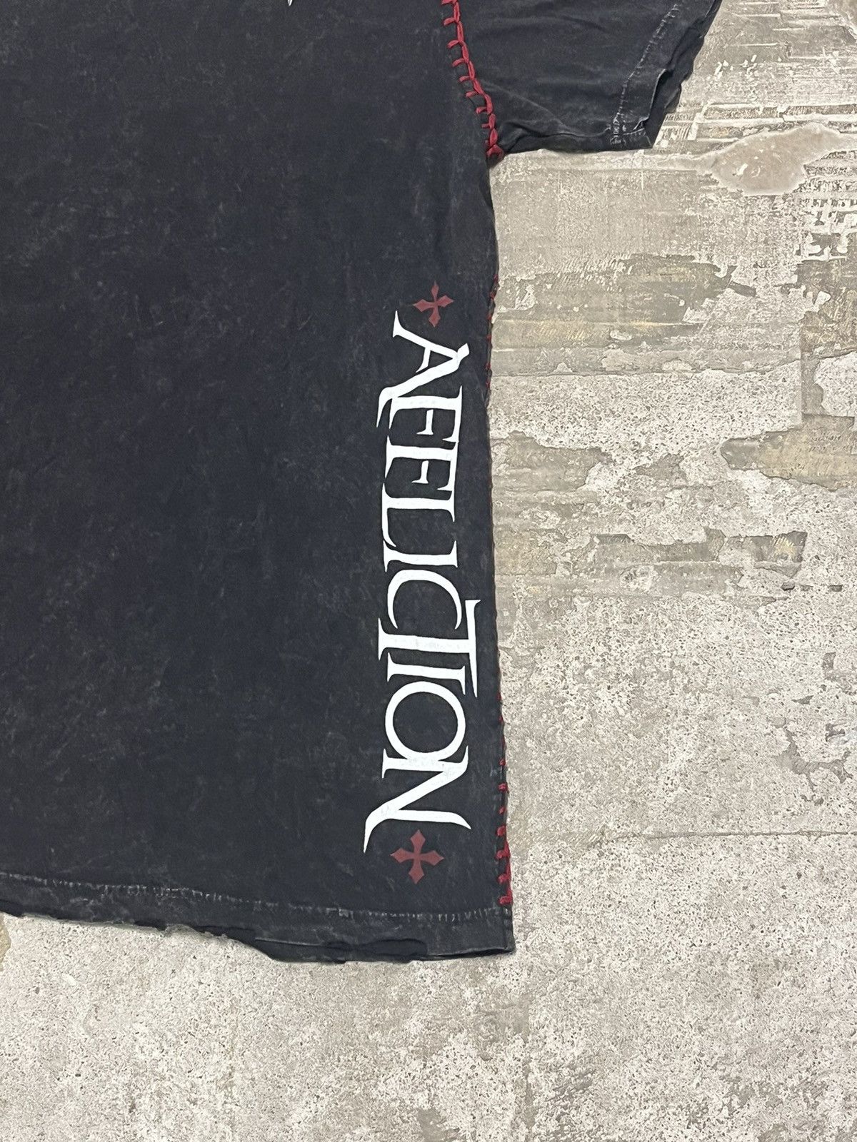 Affliction × Vintage Affliction grunge y2k skater goth emo hype tee shirt Size US XXL / EU 58 / 5 - 3 Thumbnail