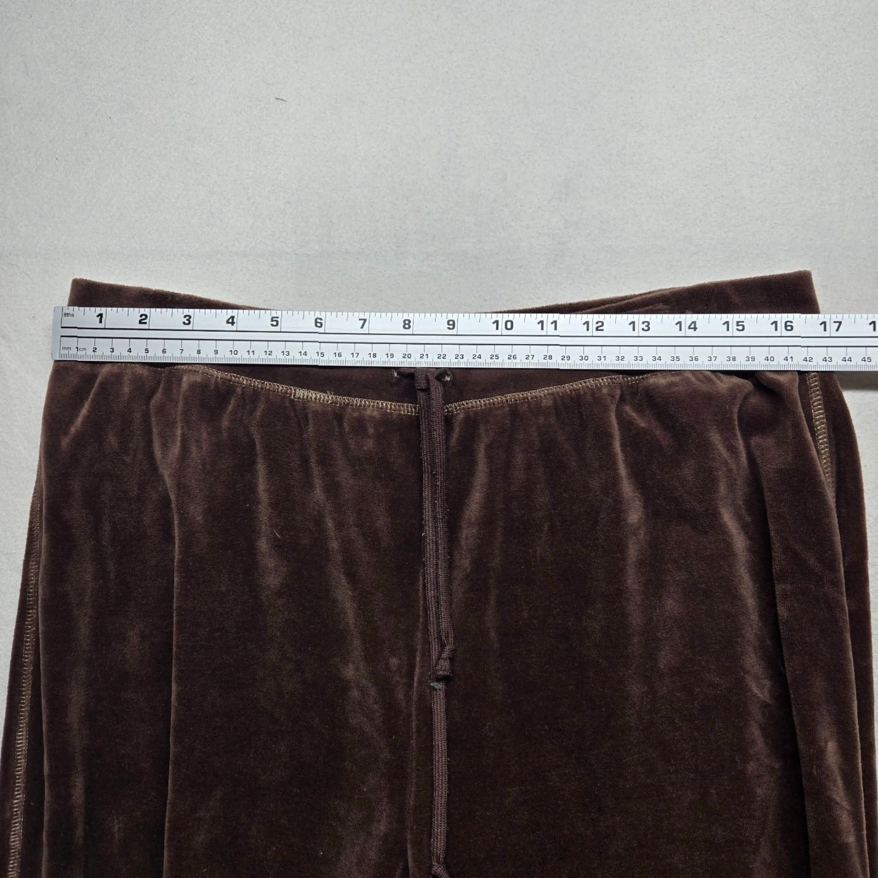 Essentials Kim Rogers Essentials Dress Pants Women PXL Petite Stretch Waist Solid Brown Front Pockets Belt Loops High Rise Size 40" / US 18 - 4 Thumbnail