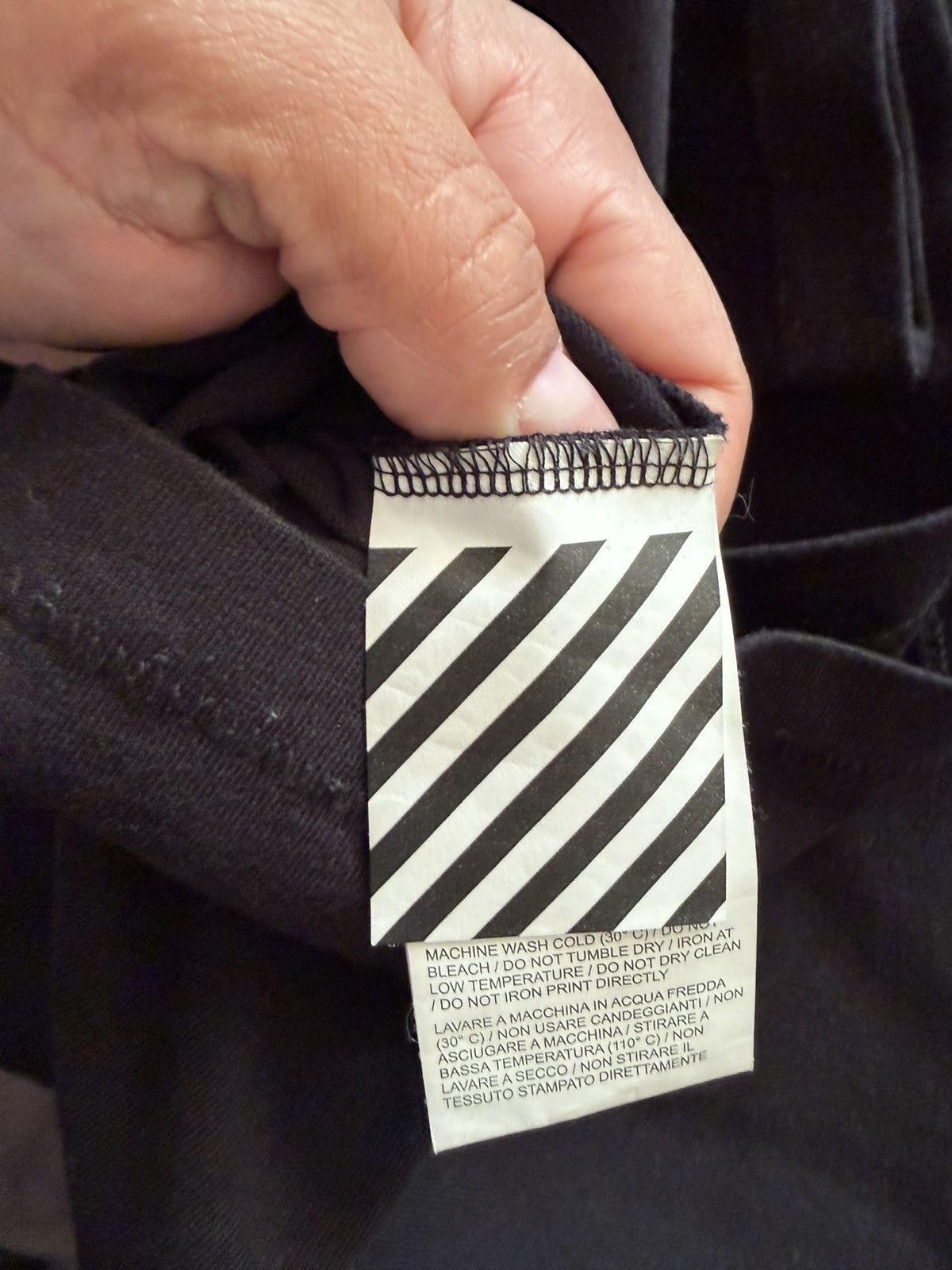 Off-White Off-White Temperature “Pharmaceuticals” Tee Black XL Size US XL / EU 56 / 4 - 6 Thumbnail