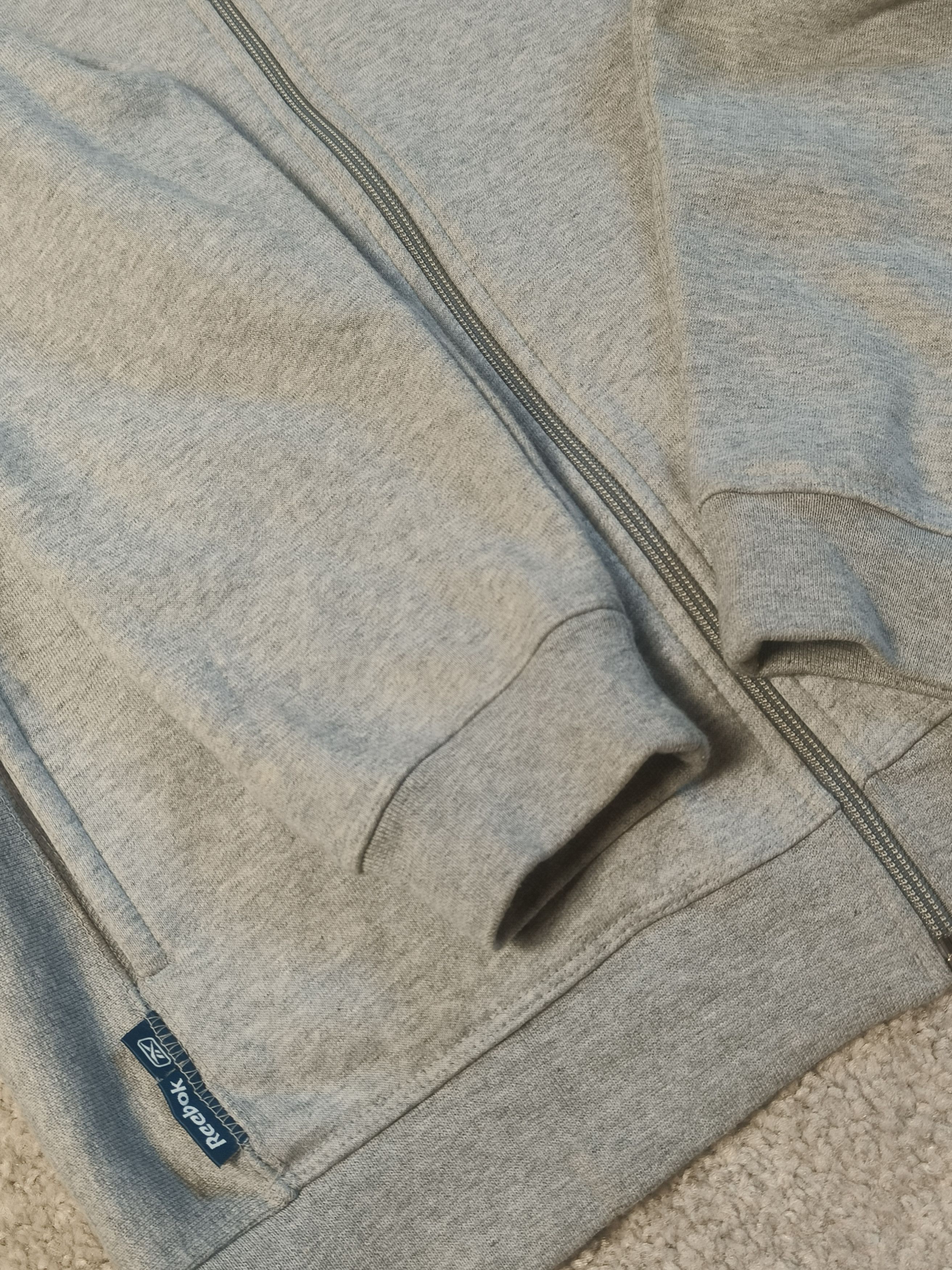 Reebok Reebok Classic Long Sleeved Full Zip Up Fleece Lined Hoodie Size US M / EU 48-50 / 2 - 3 Thumbnail