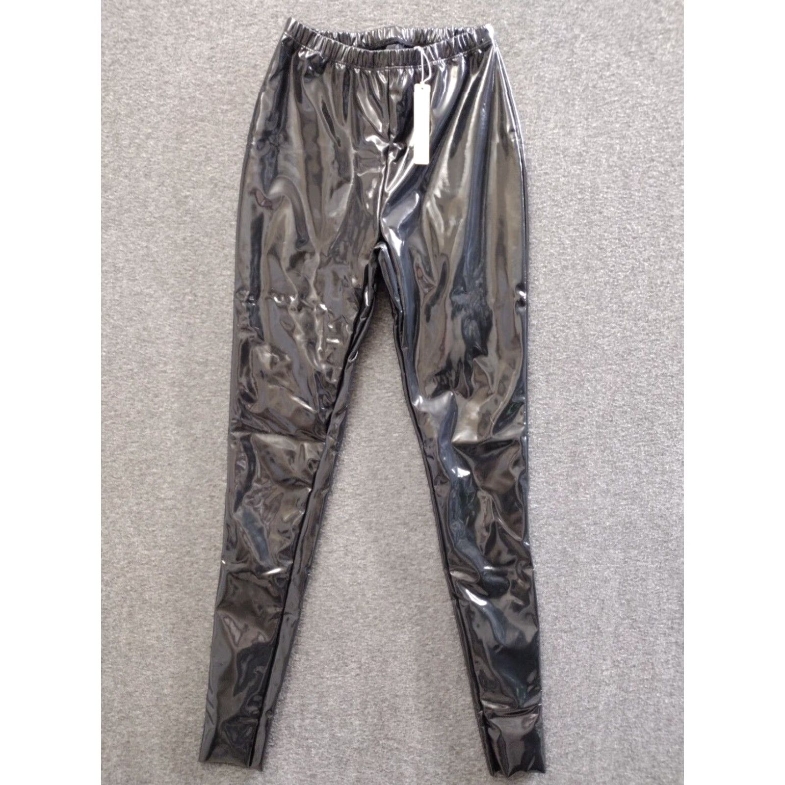 SKIMS Skims Stretch Vinyl Leggings Onyx XXS Leggings Skinny Pants Women Modern Color Black Vinyl Leggings 2XS BO-LEG-3755 Size 24" / US 00 / IT 34 - 2 Thumbnail