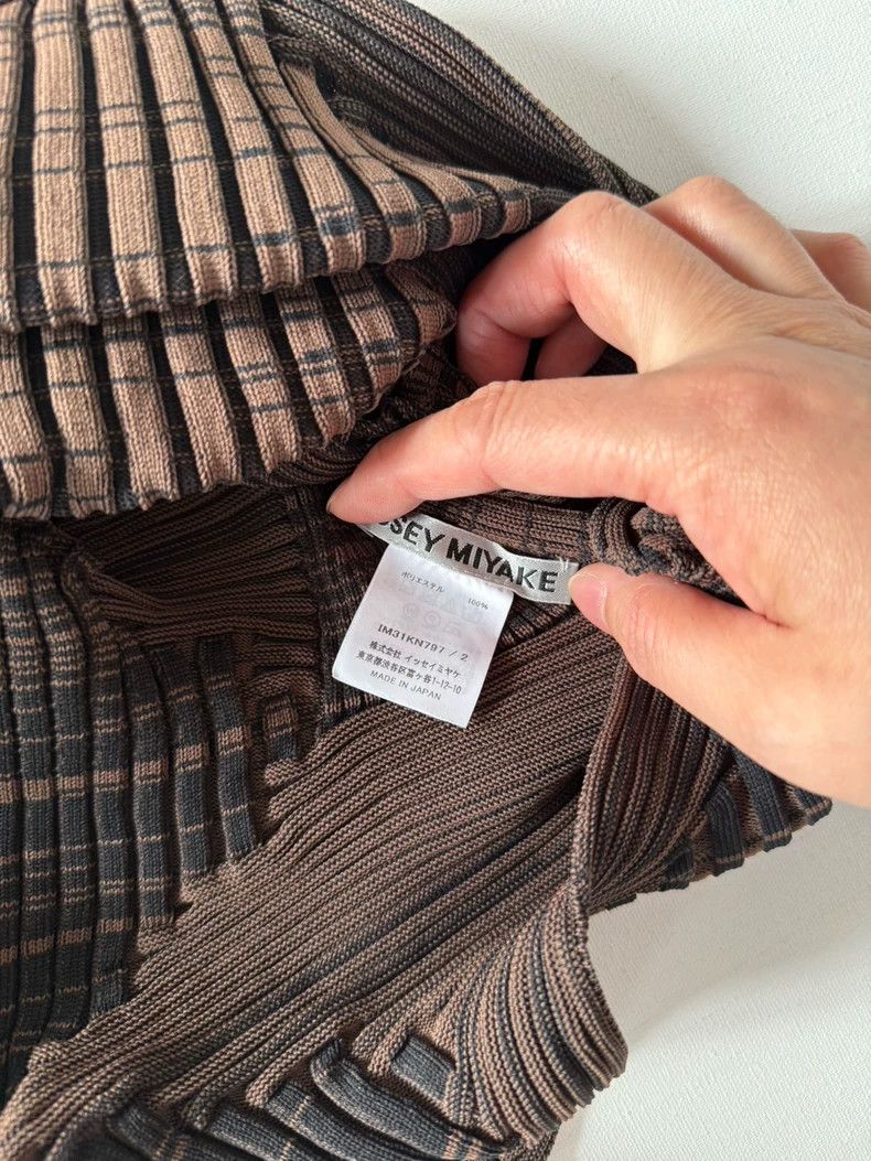Issey Miyake issey miyake size:2 Dark brown vest Size XXS / US 00 / IT 34 - 5 Thumbnail