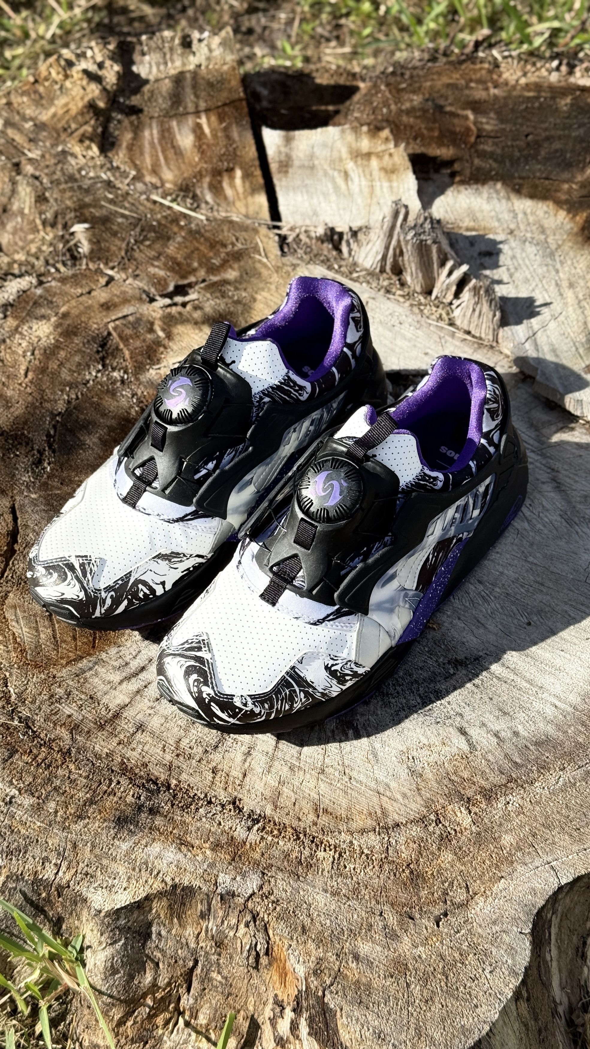 Puma Atmos Disc Blaze "Suminagashi" Size US 9.5 / EU 42-43 - 2 Thumbnail