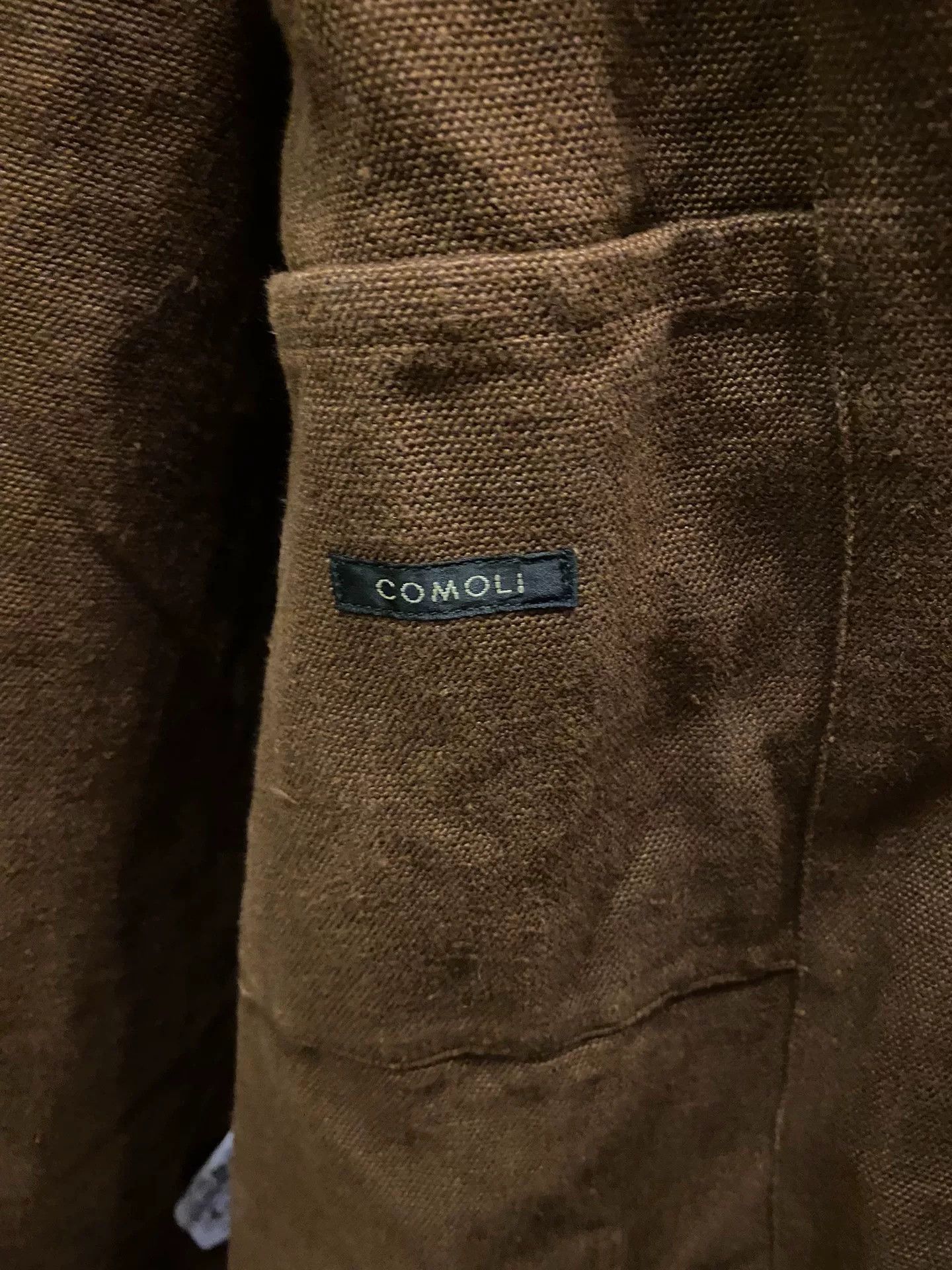 Comoli COMOLI Heavyweight Linen Coat Size US M / EU 48-50 / 2 - 5 Thumbnail