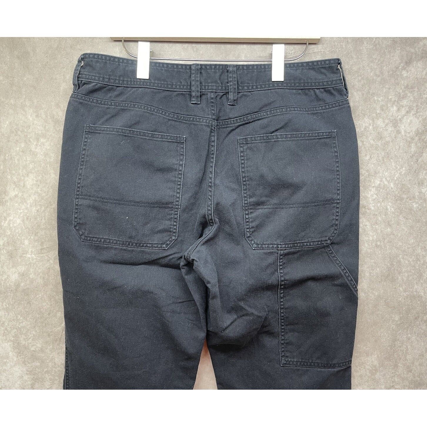 Other Everlane Black Wash Carpenter Straight Leg Fit Pants 36x32 Size US 36 / EU 52 - 1 Thumbnail