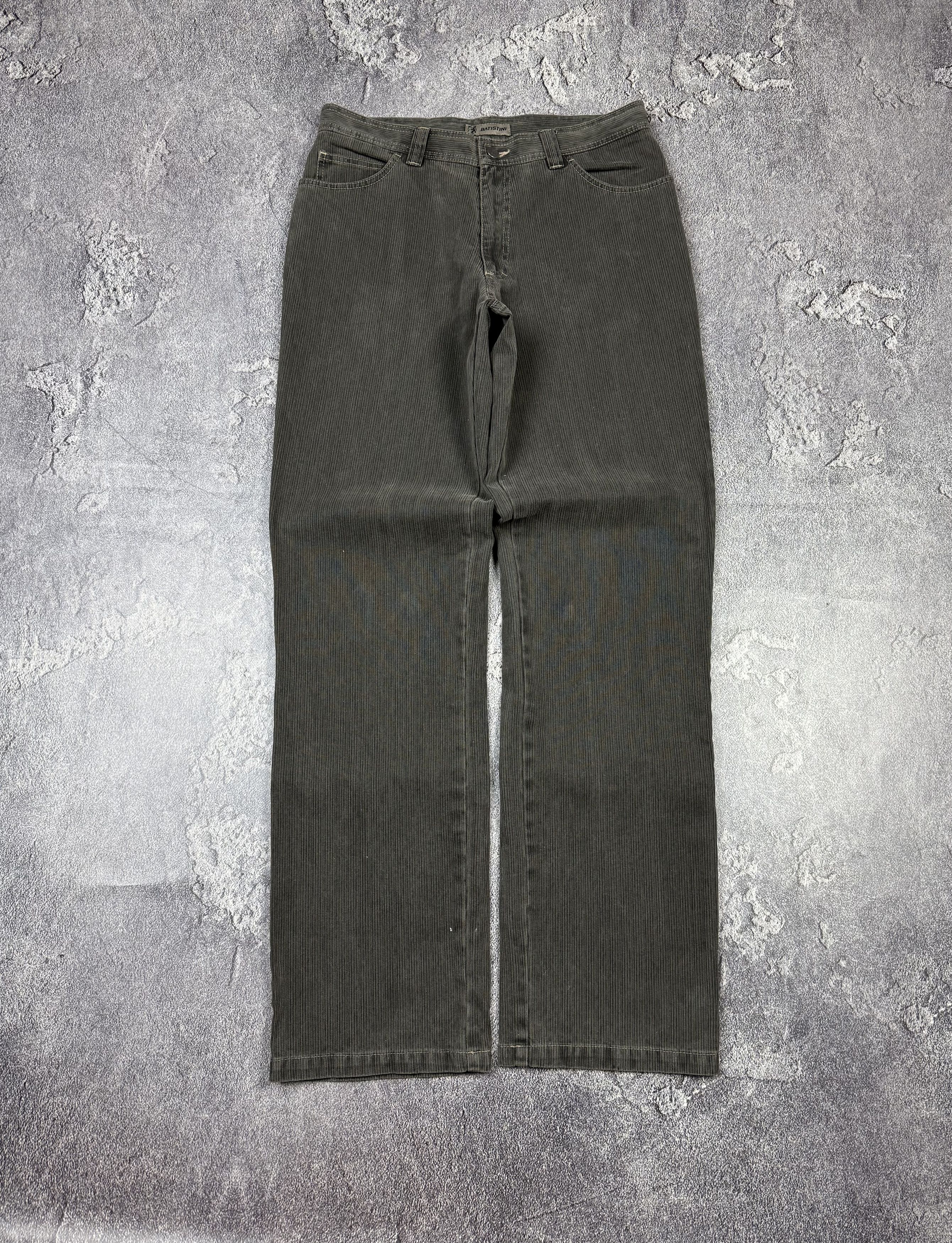 If Six Was Nine Y2K If Six Was Nine Baggy Grey Straight Fit Pants VTG Size US 31 - 7 Thumbnail