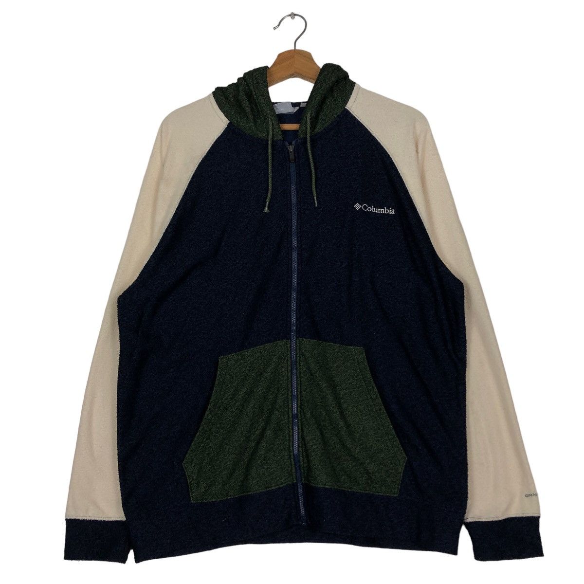 Japanese Brand 🔥Zipper Jacket Oudoor Columbia Hiking Double Colour Size US L / EU 52-54 / 3 - 1 Thumbnail