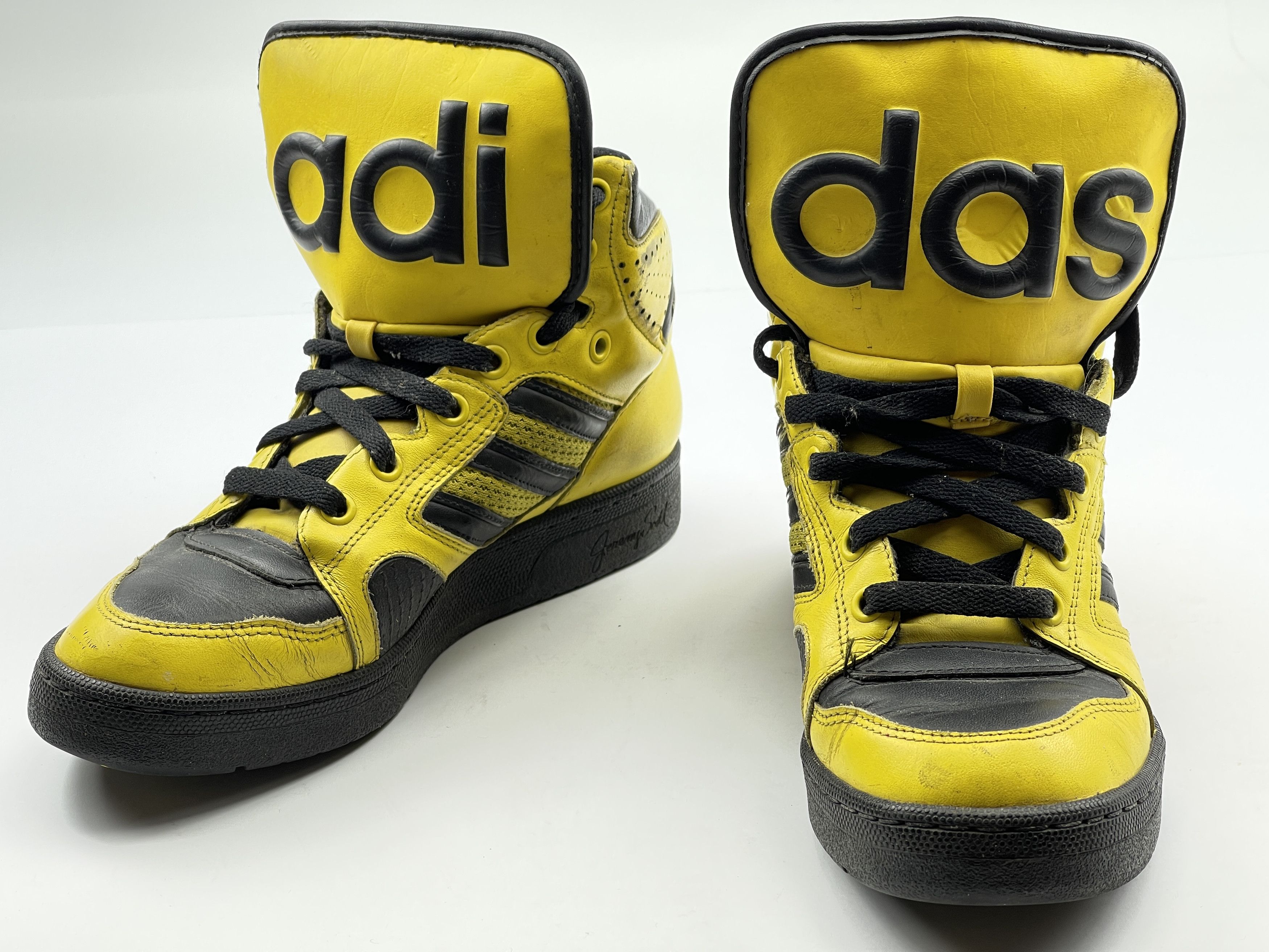 Adidas × Jeremy Scott Adidas sneakers Jeremy Scott Instinct Top shoes ObyO V24530 Size US 6.5 / EU 39-40 - 2 Thumbnail
