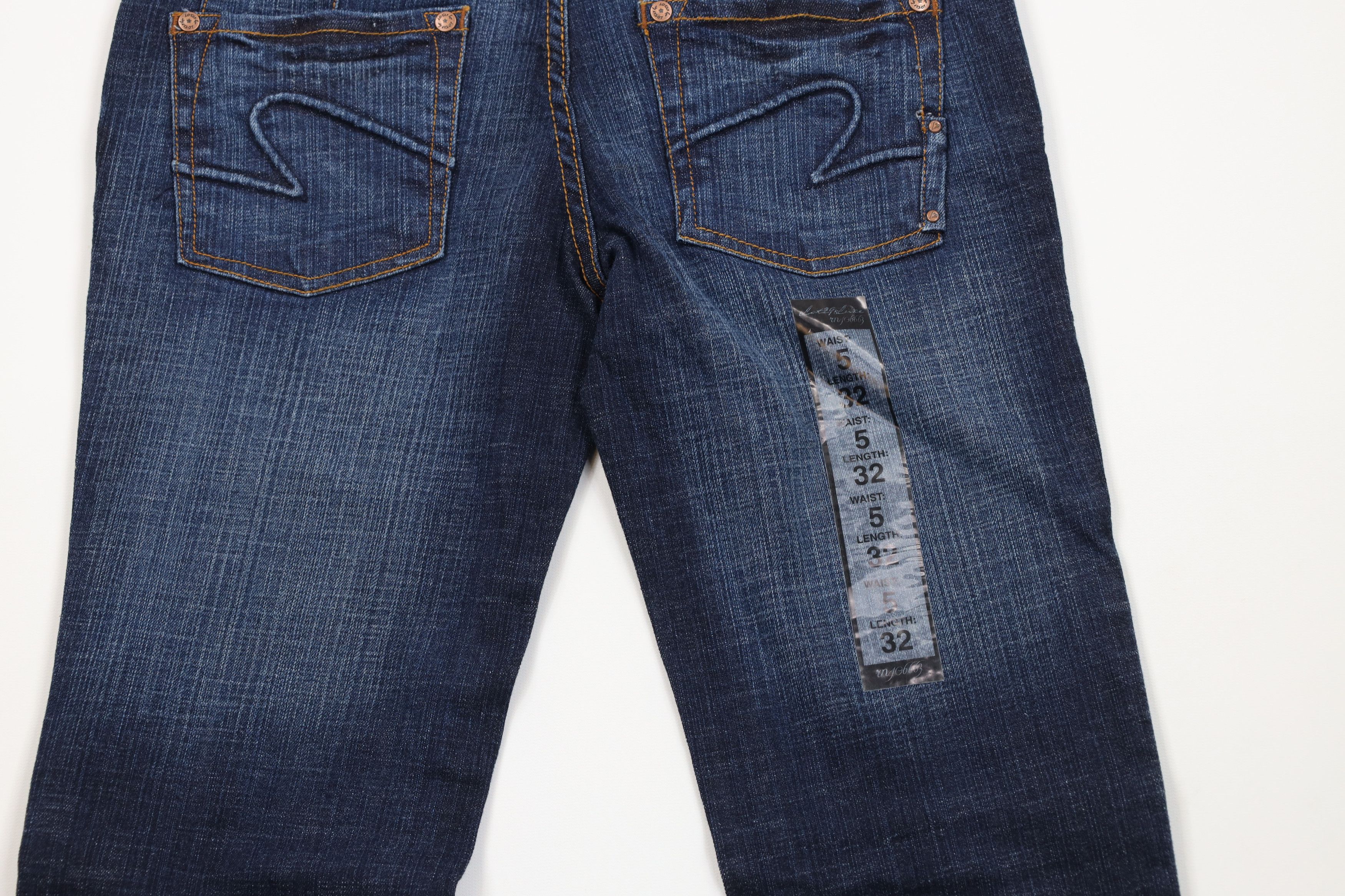 Vintage Deadstock Vintage Y2K Lot 29 Road Runner Flared Jeans Size 27" / US 4 / IT 40 - 10 Thumbnail