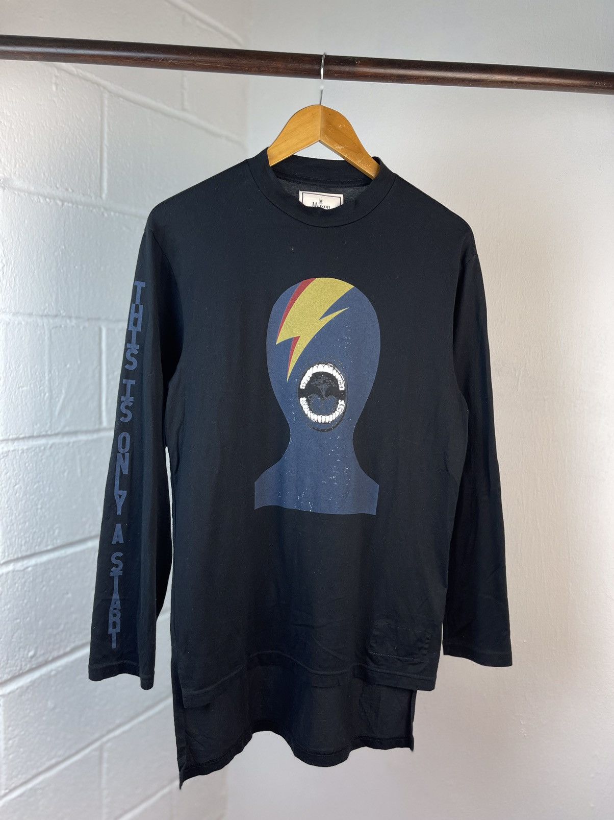 Maison MIHARA YASUHIRO Maison Miharayasuhiro David Bowie Lighting Long Sleeve Size US M / EU 48-50 / 2 - 1 Thumbnail
