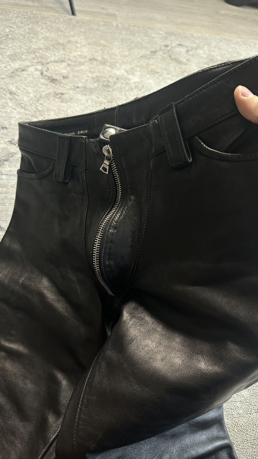 Other ROGER HANDERMANN Leather pants Size US 28 / EU 44 - 11 Thumbnail