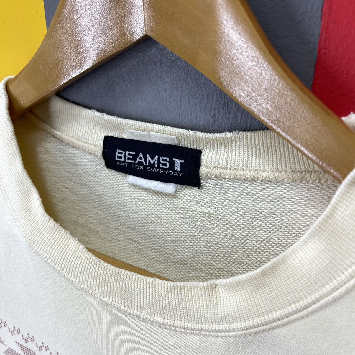 Beams Japan HYENA7.COM by BEAMS T Crew Neck Sweatshirt #2047/14 Size US M / EU 48-50 / 2 - 6 Thumbnail