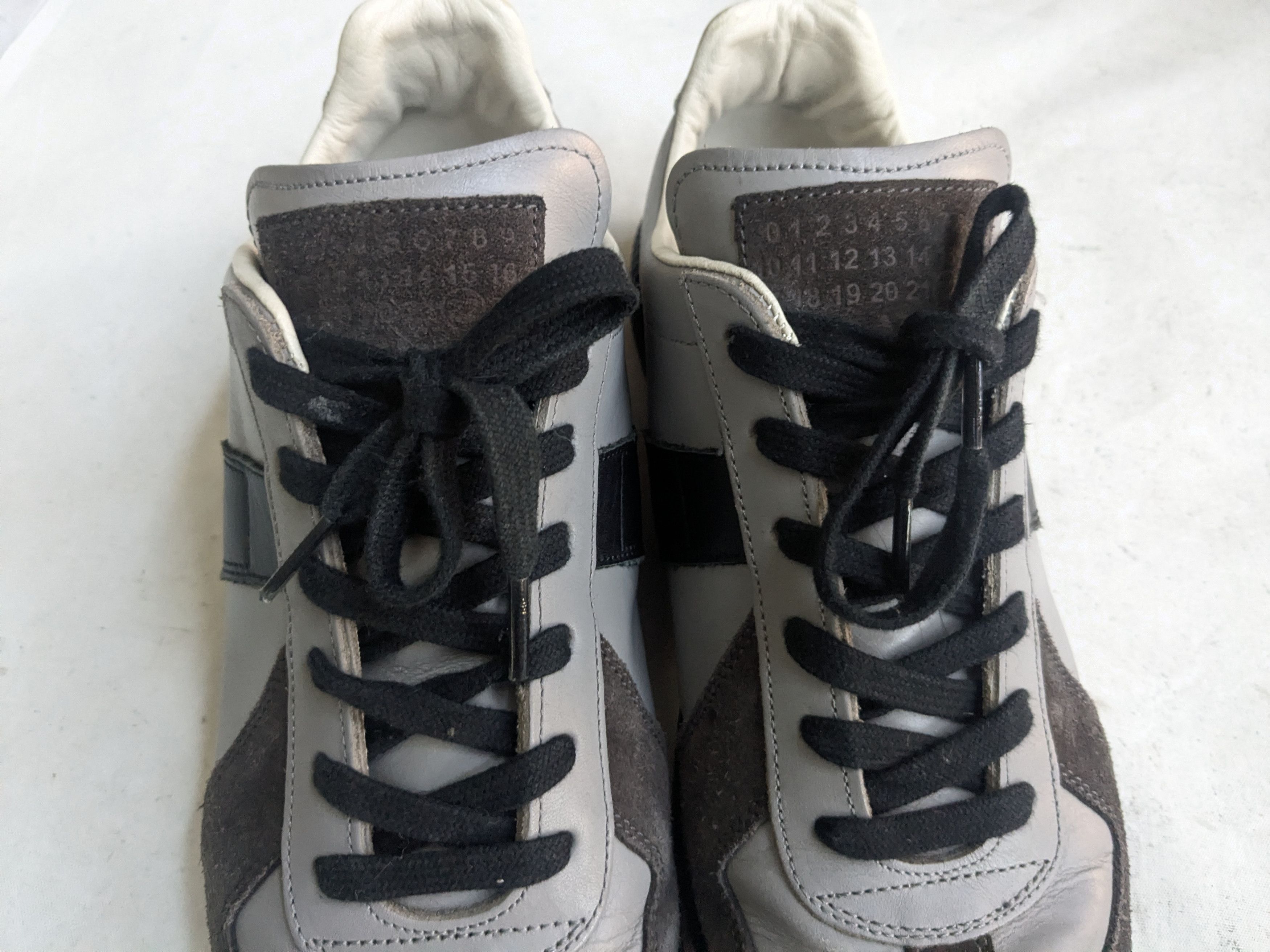 Maison Margiela Maison Margiela Replica GAT Gray Black 7 40 Size US 7 / EU 40 - 4 Thumbnail