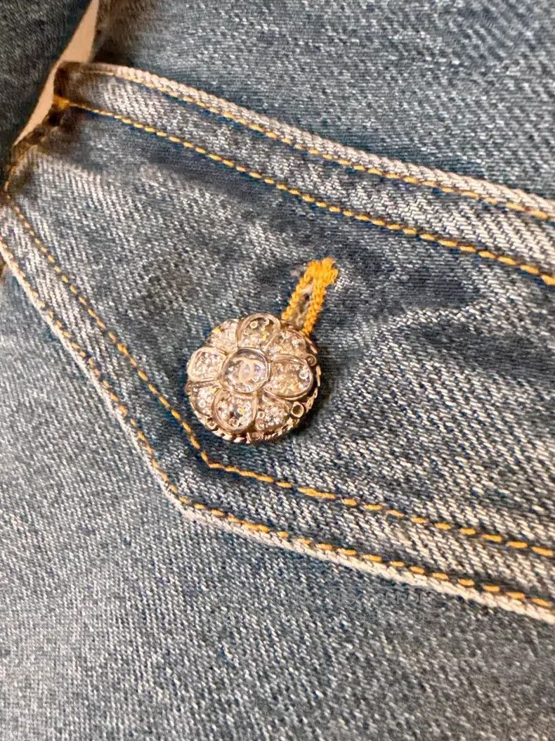 Chanel Chanel 24S spring and summer glazed button three-quarter s Size XXS / US 00 / IT 34 - 6 Thumbnail