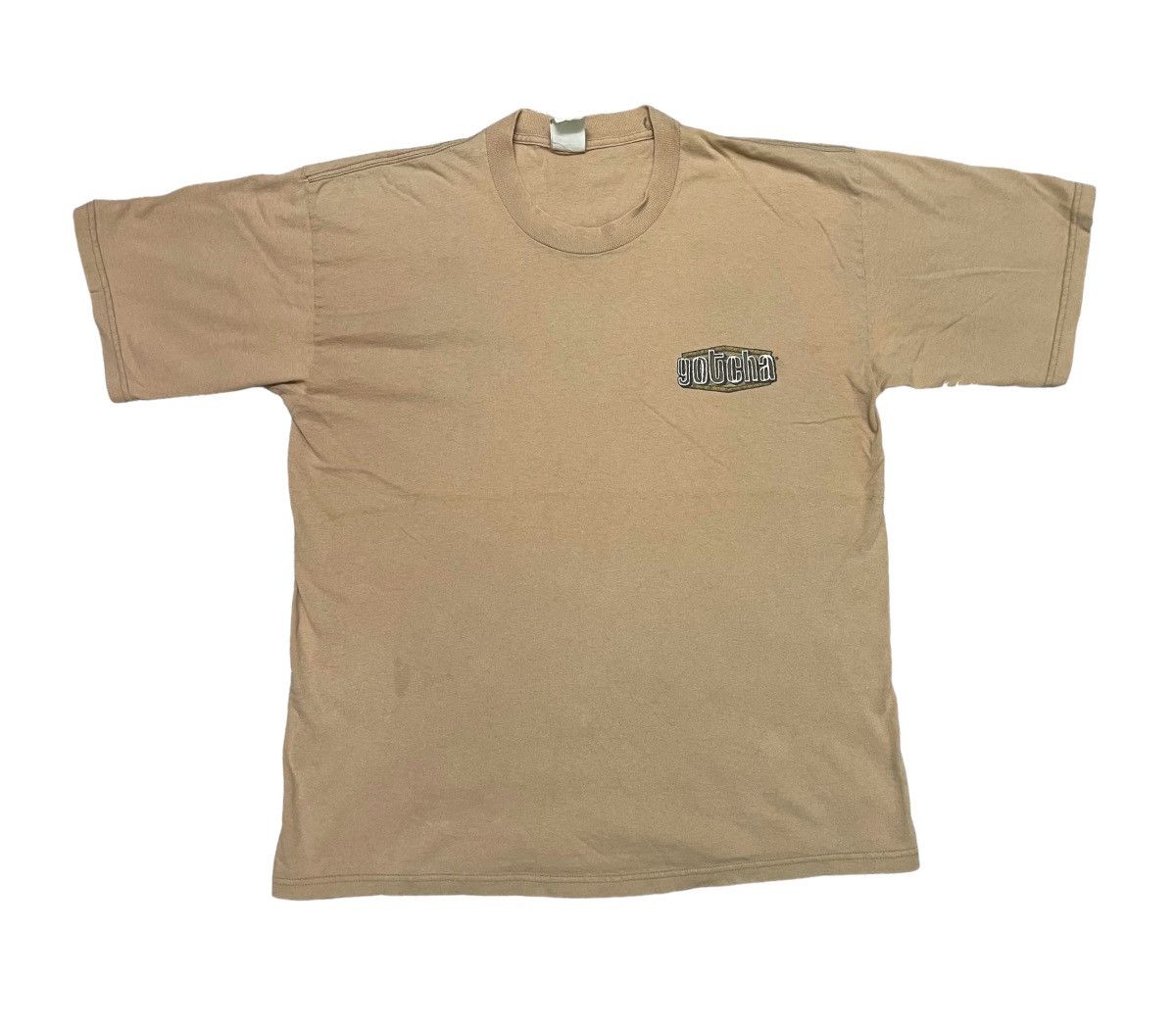 Gotcha 90s OG STYLE GOTCHA TSHIRT BIG PRINT NICELY FADED Size US L / EU 52-54 / 3 - 2 Thumbnail