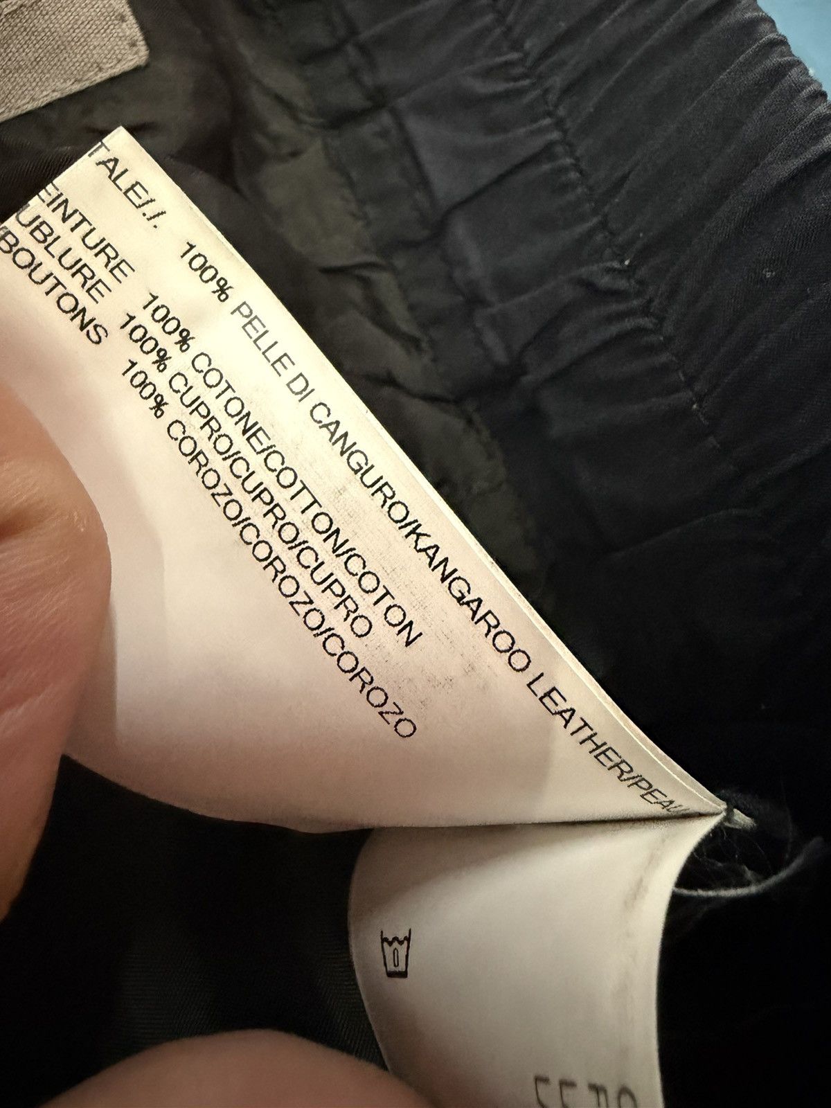 Rick Owens SS15 RICK OWENS KANGAROO LEATHER SHORTS Size US 34 / EU 50 - 6 Thumbnail