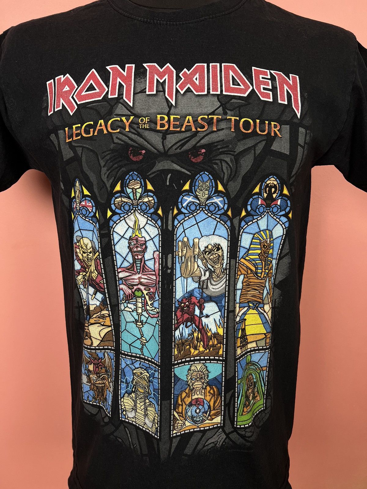 Band Tees × Iron Maiden iron Maiden 2010 rock tee shirt music printed tour Size US M / EU 48-50 / 2 - 5 Thumbnail