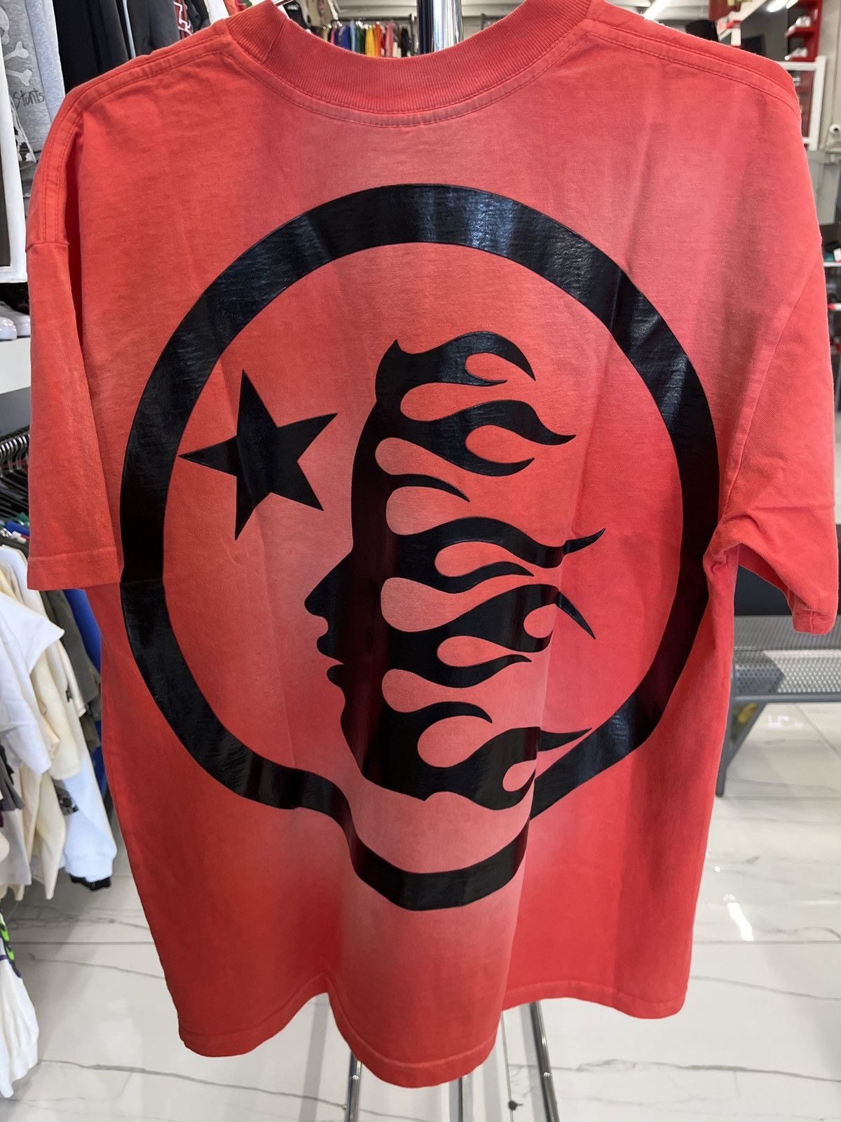 HELLSTAR Sport Logo Gel Tee Red Size US M / EU 48-50 / 2 - 2 Thumbnail