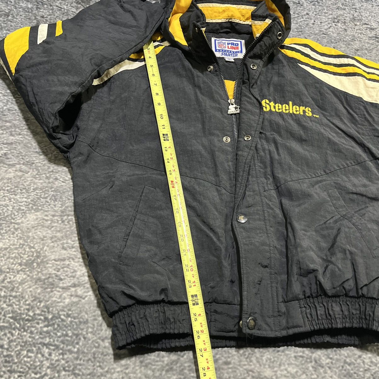 Starter VTG Pittsburgh Steelers Starter Pro Line 90s Puffer Jacket Size US XL / EU 56 / 4 - 13 Thumbnail