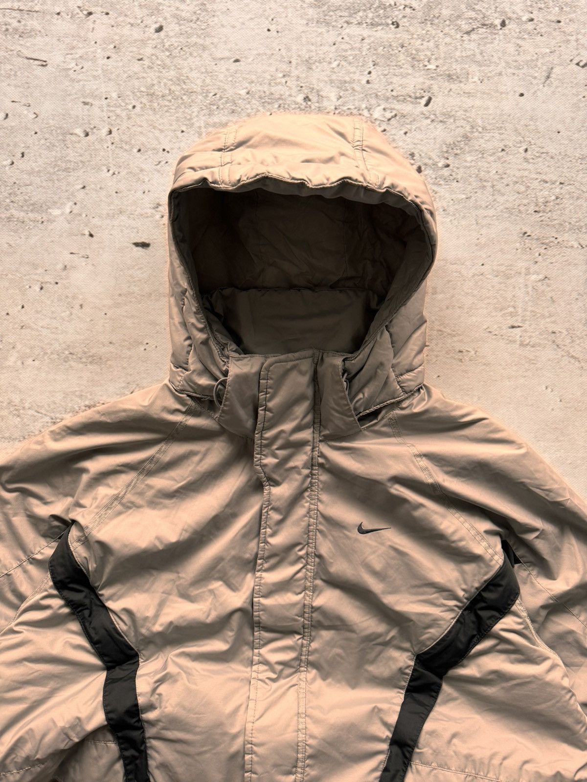 Nike × Nike ACG NIKE PUFFER DOWN BASIC LOGO OVERSIZE NYLON JACKET Size US L / EU 52-54 / 3 - 3 Thumbnail
