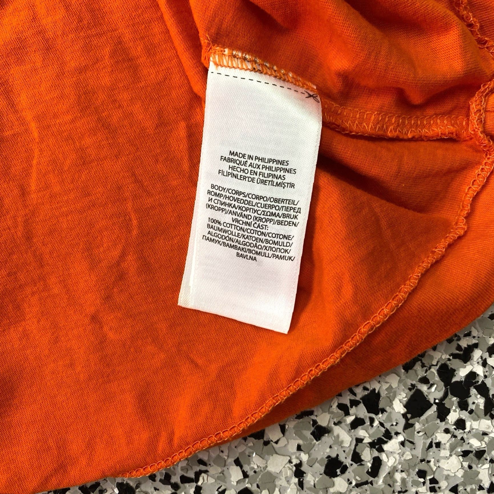 Polo Ralph Lauren Polo Ralph Lauren Men’s Orange Polo Trail River Wall Graphic T Shirt XL Polo Ralph Lauren Size US XL / EU 56 / 4 - 4 Thumbnail