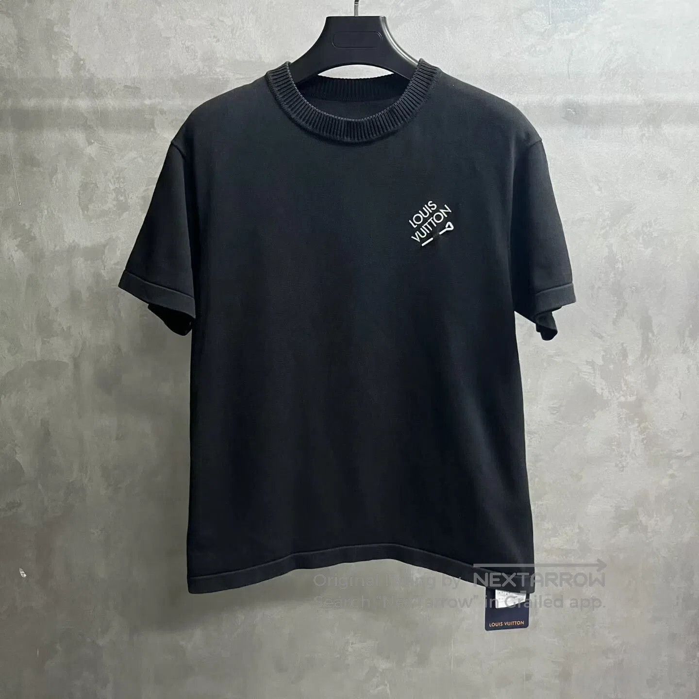 Louis Vuitton Louis Vuitton Letter-shaped round-neck short-sleeve T-shir Size US S / EU 44-46 / 1 - 1 Thumbnail