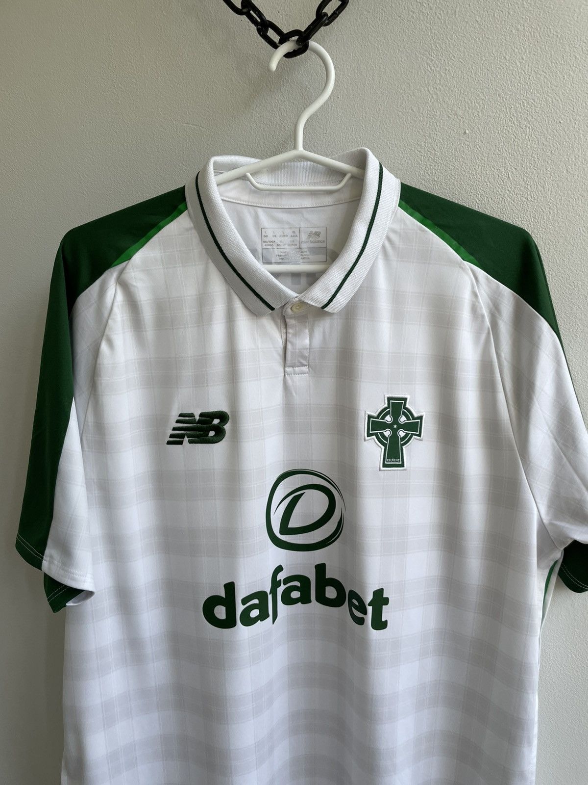 Vintage Celtic 2018 2019 Away Football Soccer Jersey Shirt White Size US M / EU 48-50 / 2 - 7 Thumbnail