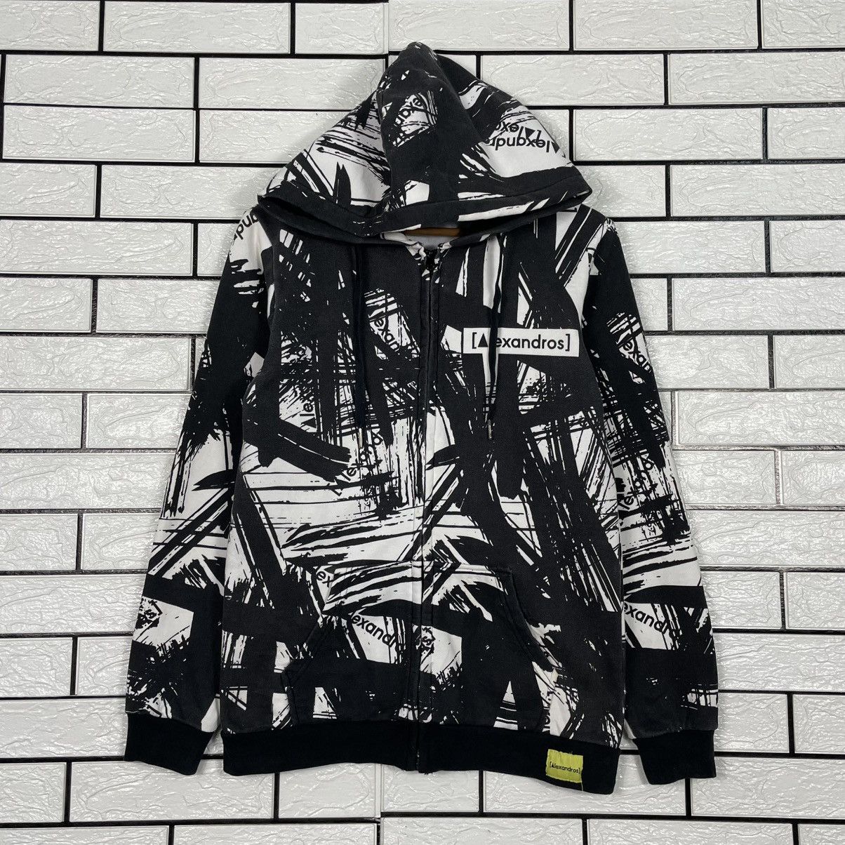 Japanese Brand Alexandros Full Print Zipper Hoodie Size US S / EU 44-46 / 1 - 1 Thumbnail