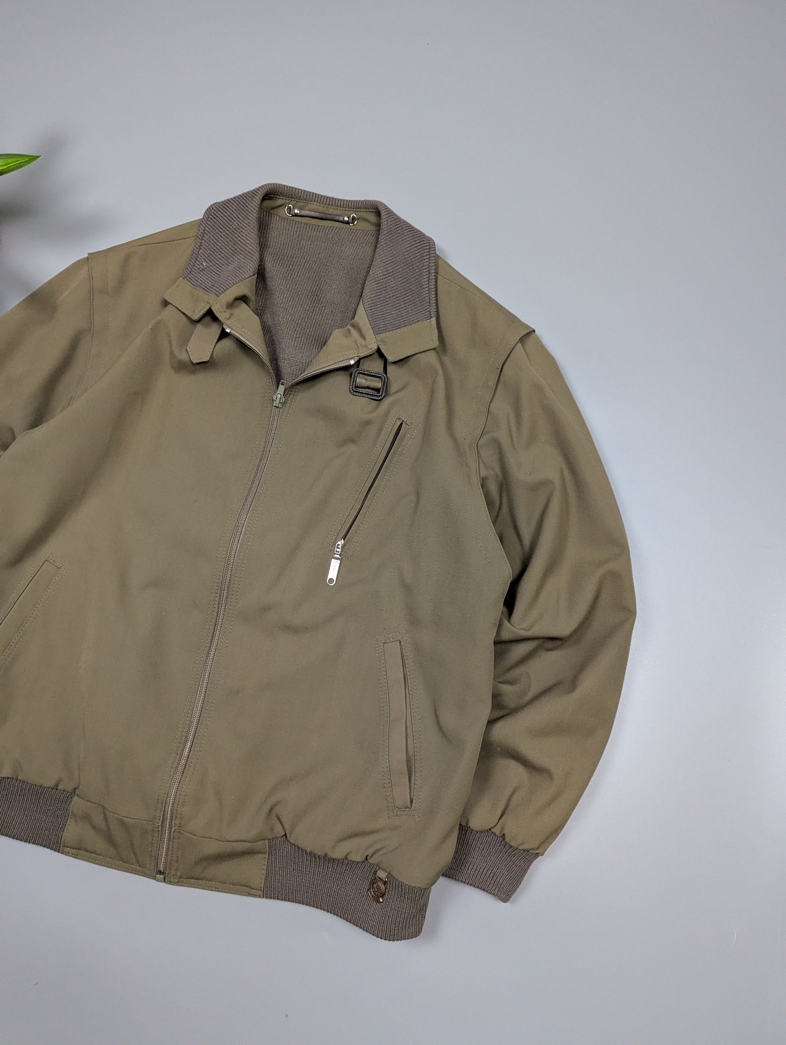 Vintage Vintage MA-1 Bomber Jacket Olive Military Flight Style Opti Size US M / EU 48-50 / 2 - 2 Thumbnail