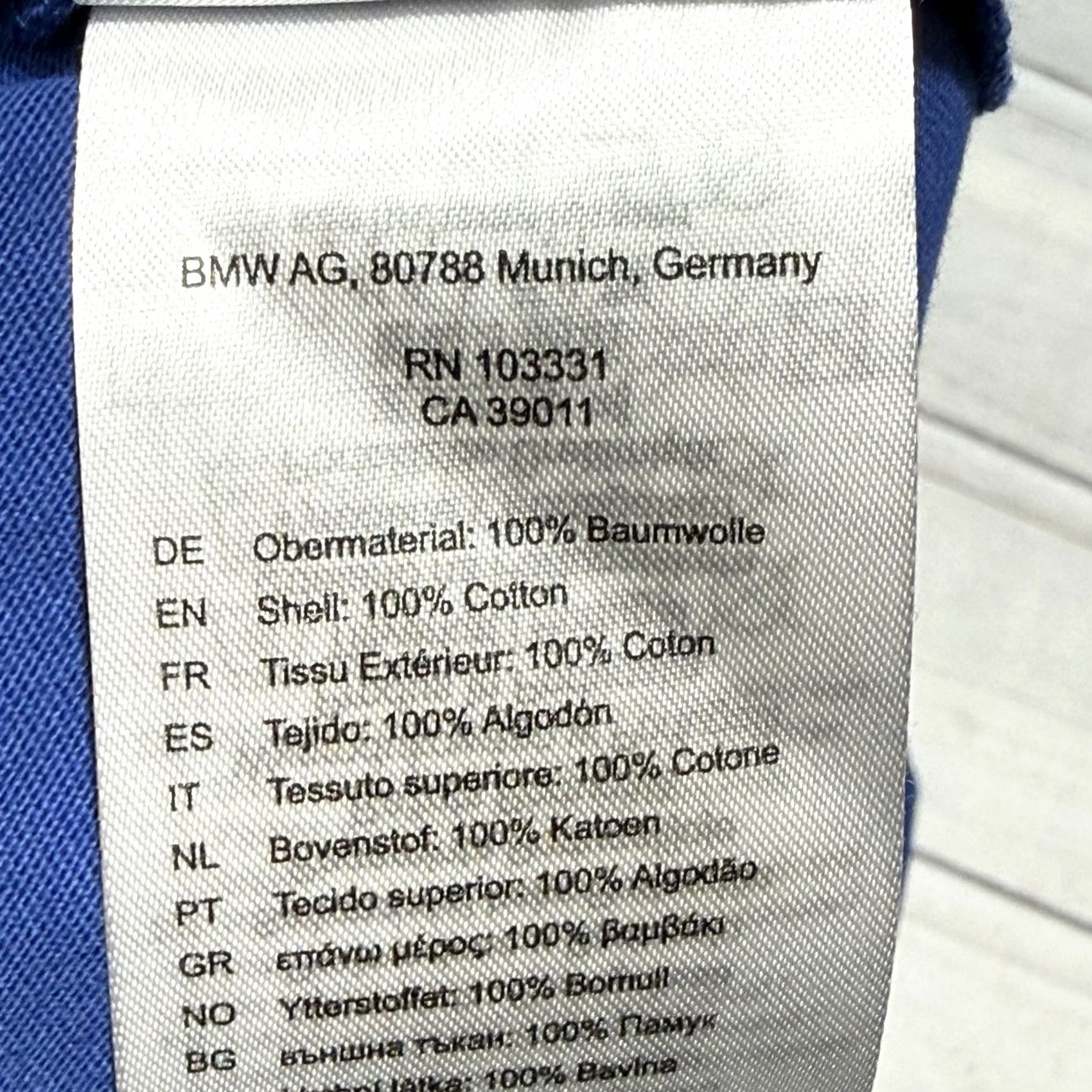 BMW BMW T Shirt Mens M Blue Motorsports M Sport Power Germany M3 M4 M5 M6 NWT Shirts Shirts? Size US M / EU 48-50 / 2 - 8 Thumbnail