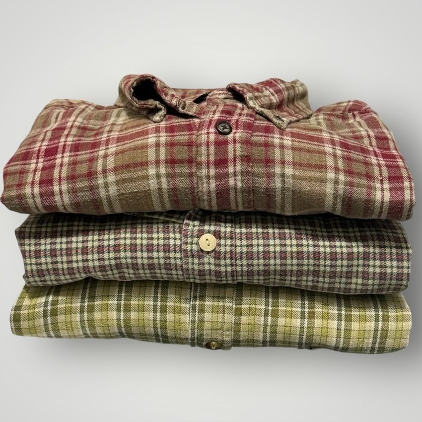 American Eagle Outfitters American Eagle VINTAGE Men's Plaid Shirt 3-Piece Bundle XL Size US XL / EU 56 / 4 - 2 Thumbnail