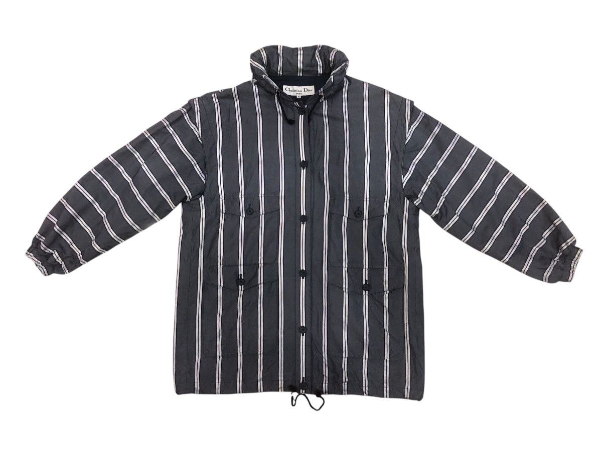 Christian Dior Monsieur Christian Dior Sports Weave Stripe Button Hodie Jacket Size US M / EU 48-50 / 2 - 1 Thumbnail