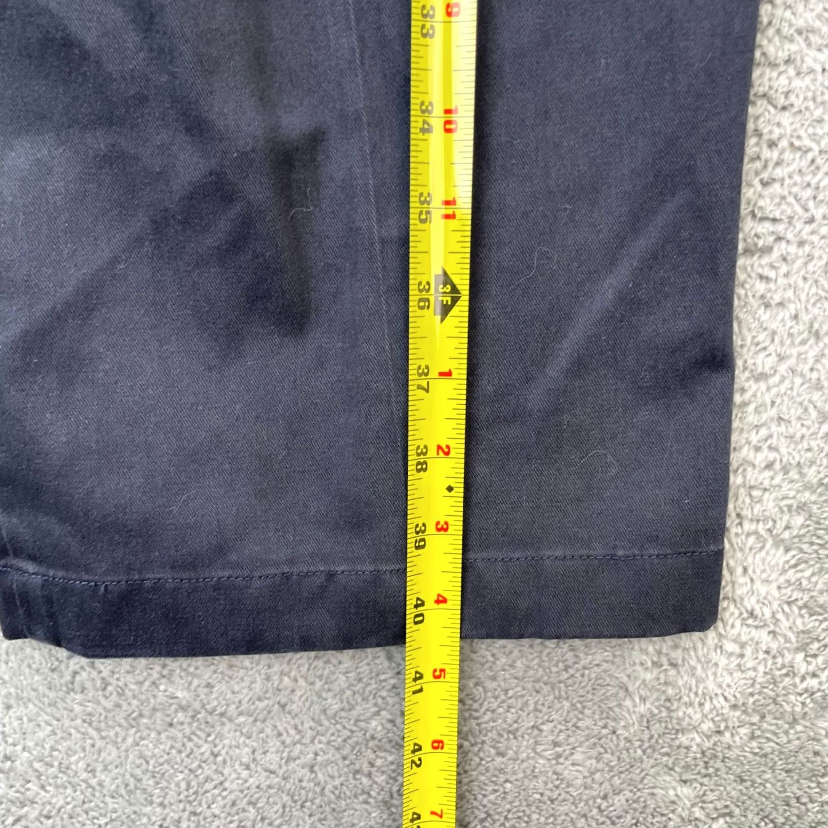 Vintage VTG L.L.Bean Pants Mens 37x30 Blue Cotton Chino Comfort Straight Leg Slacks Size US 37 - 4 Thumbnail