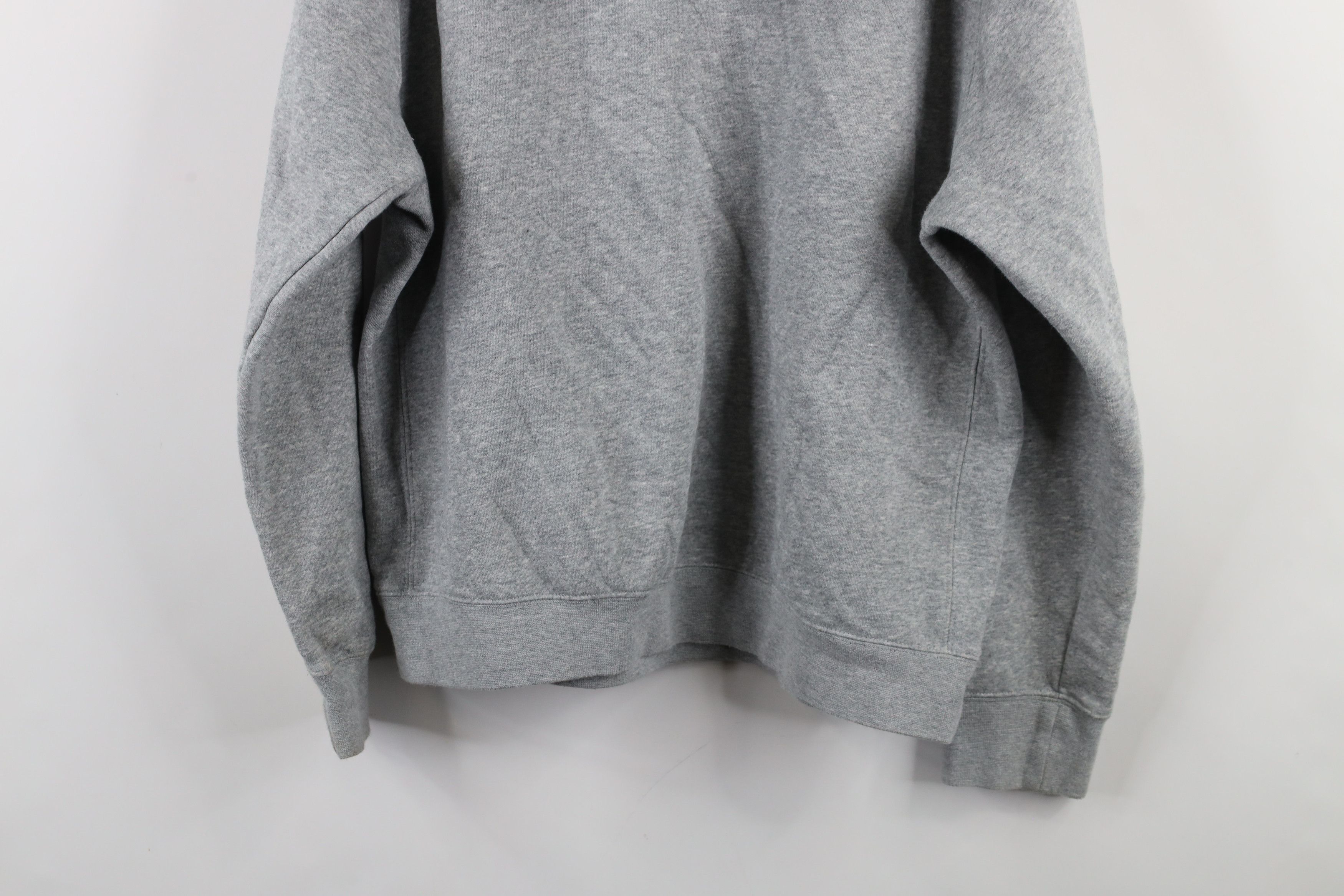 Nike × Vintage Vintage Y2K Nike Scott Mini Swoosh Hoodie Sweatshirt Gray Size US M / EU 48-50 / 2 - 12 Thumbnail