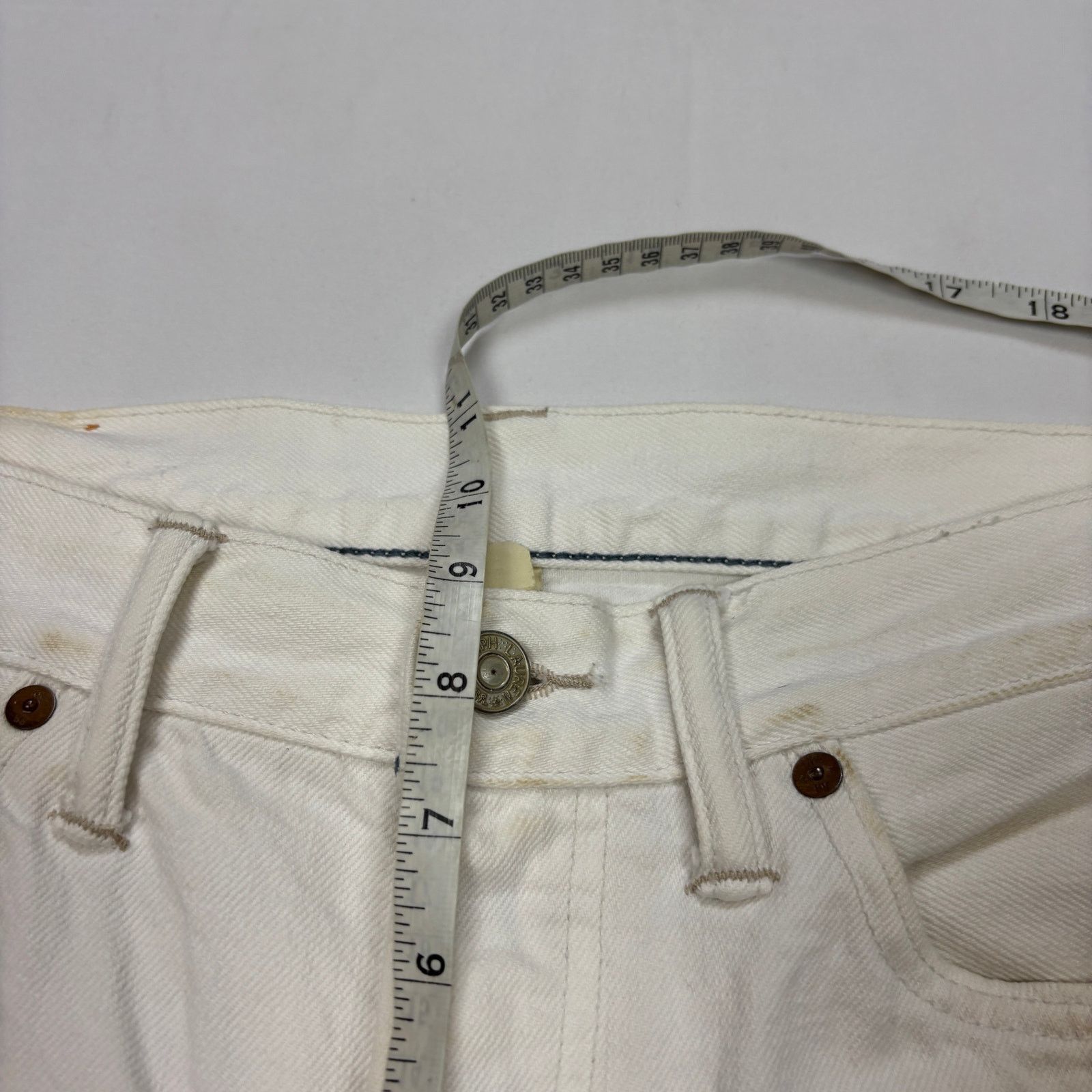 RRL Ralph Lauren RRL Double RL Slim Fit Japan Woven Selvedge Denim Jeans 29 Size US 29 - 10 Thumbnail
