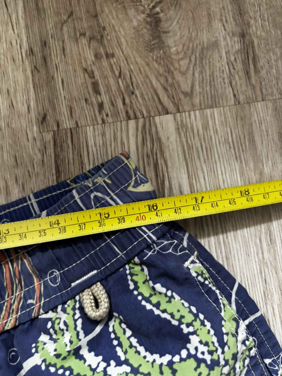 Polo Ralph Lauren Polo Ralph Lauren Blue Fish Print Cargo Swimming Trunks Size US 34 / EU 50 - 12 Thumbnail