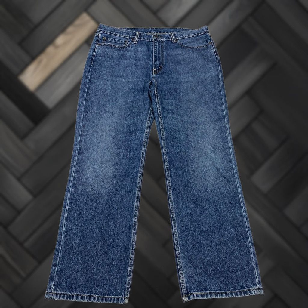 Levi's Levi’s 514 Men’s Straight Jeans Regular W38 L30 Blue Denim Cotton Denim Medium Wash 5-Pocket Size US 38 / EU 54 - 1 Thumbnail