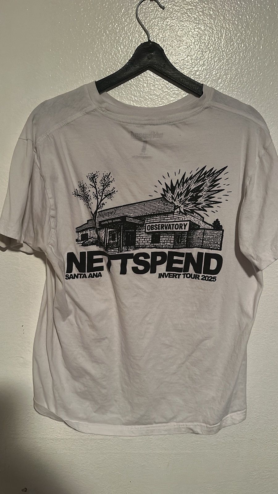 Rap Tees *EXCLUSIVE* Nettspend Santa Ana concert merch Size US L / EU 52-54 / 3 - 2 Thumbnail