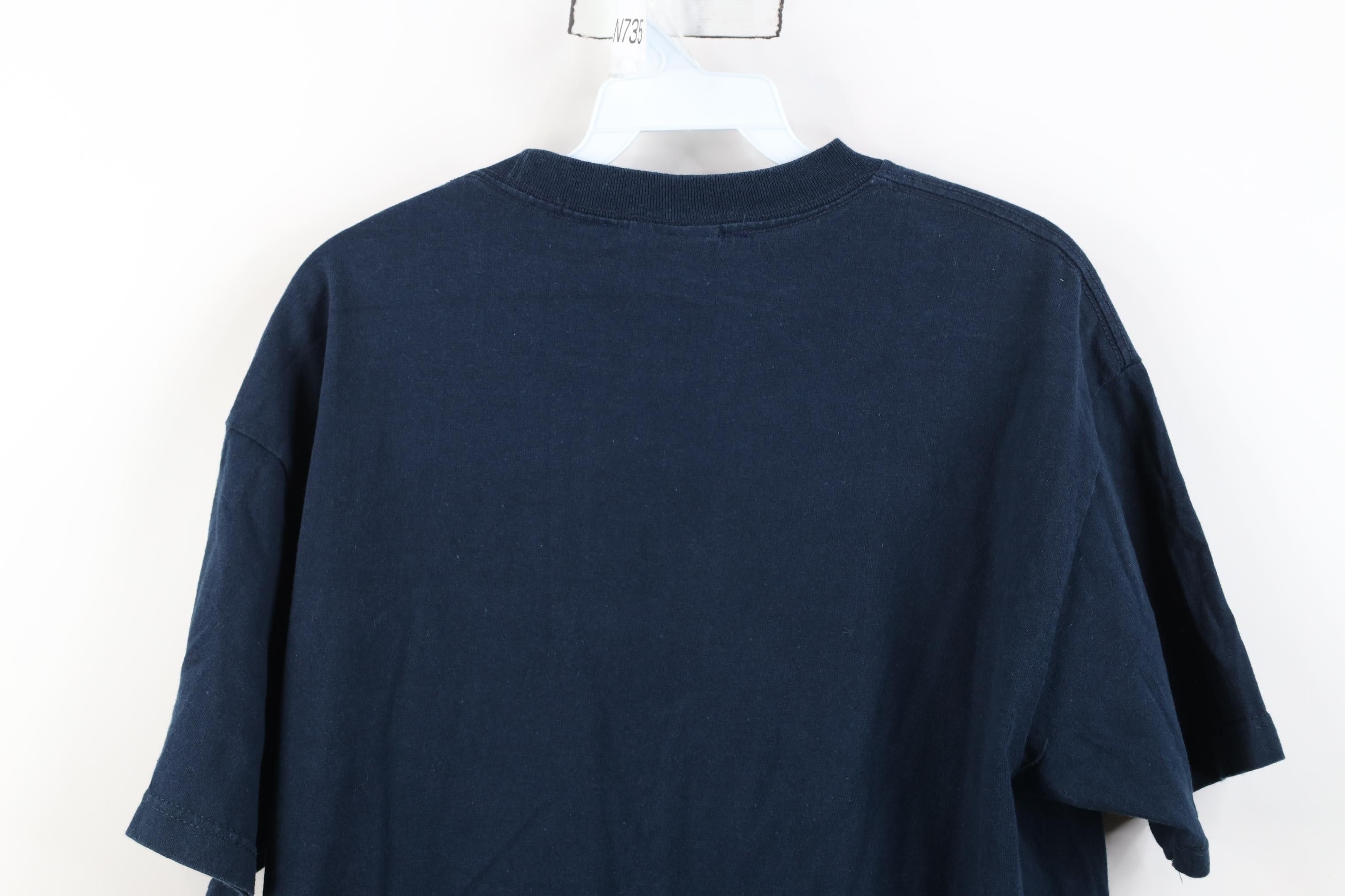 Vintage Vintage 90s Y2K University of Michigan Short Sleeve T-Shirt Size US L / EU 52-54 / 3 - 14 Thumbnail